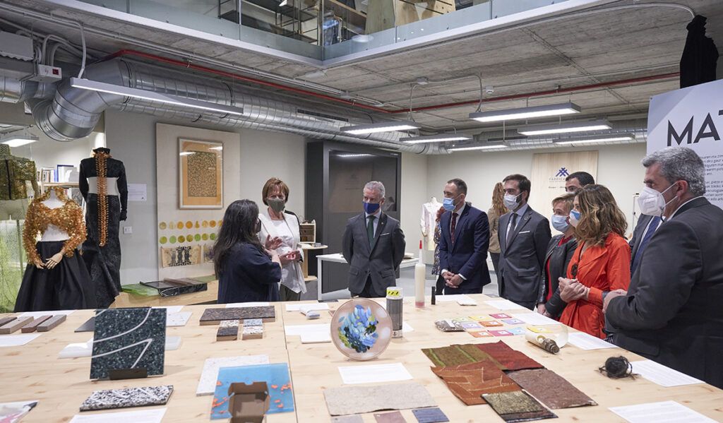 Lehendakaria Basque Biodesign Centerren inaugurazioan Lehendakaria Basque Biodesign Centerren inaugurazioan