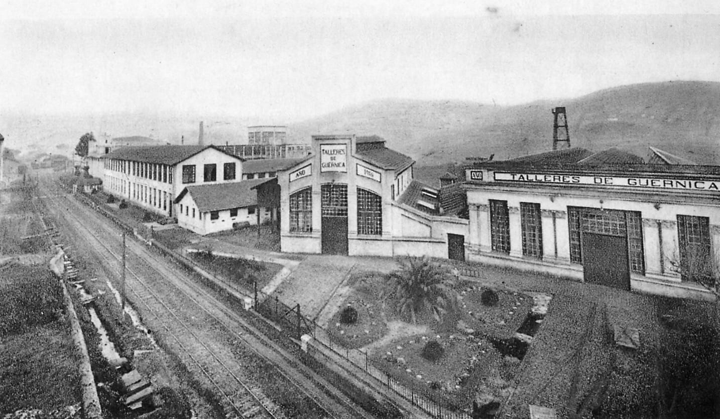 Gernikako Astra tailerrak, 1916an | Argazkia: Gernikako Lobak