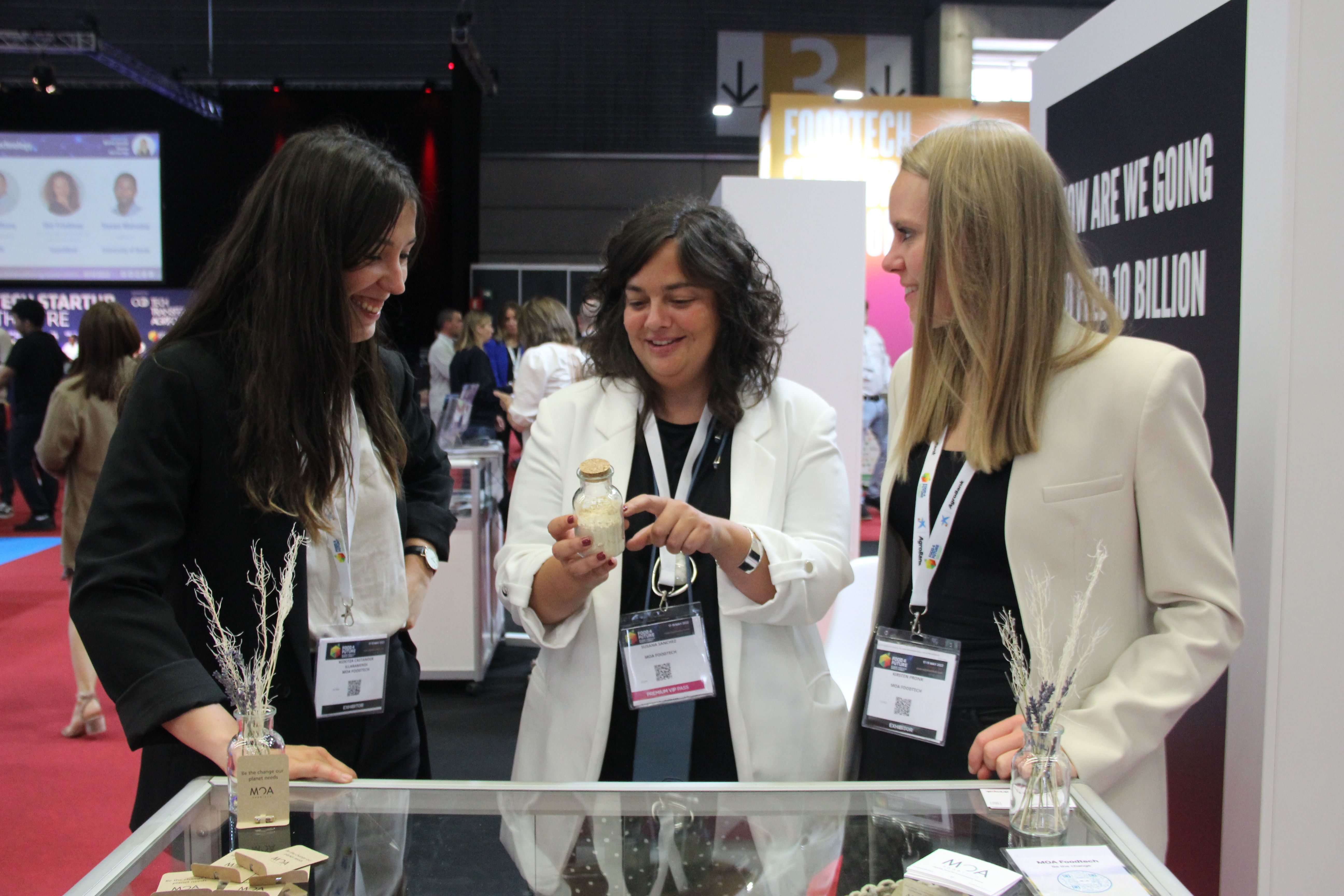 Moa foodtech enpresa nafarrak nutrizio maila altuko proteinak eskaintzen ditu, eta ekintzailetza saria irabazi berri du | Argazkia: Maite Reizabal Moa foodtech enpresa nafarrak nutrizio maila altuko proteinak eskaintzen ditu, eta ekintzailetza saria irabazi berri du | Argazkia: Maite Reizabal
