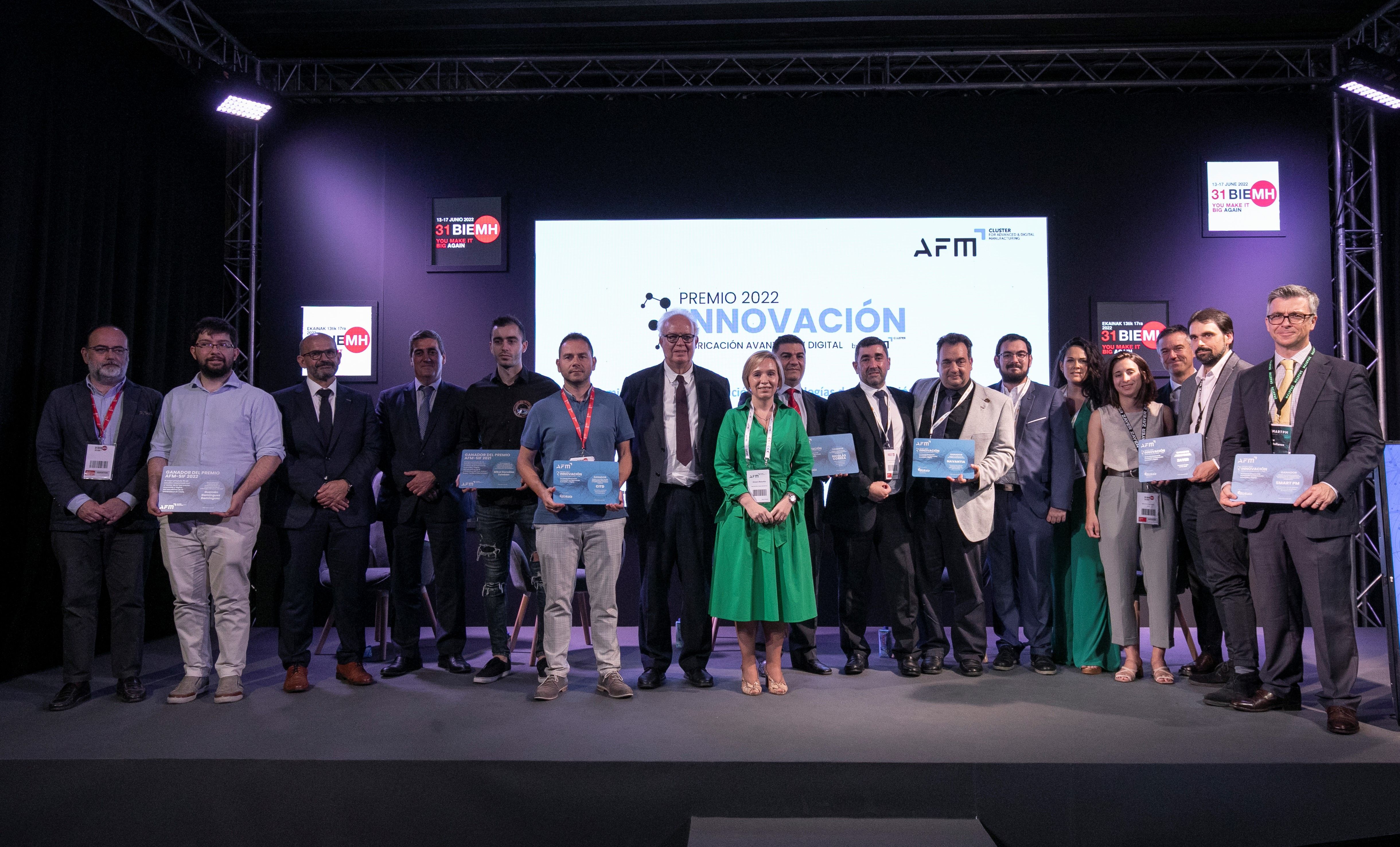 2022ko edizioko sarituak, gaur goizean, BECen | Argazkia: AFM klusterra 2022ko edizioko sarituak, gaur goizean, BECen | Argazkia: AFM klusterra