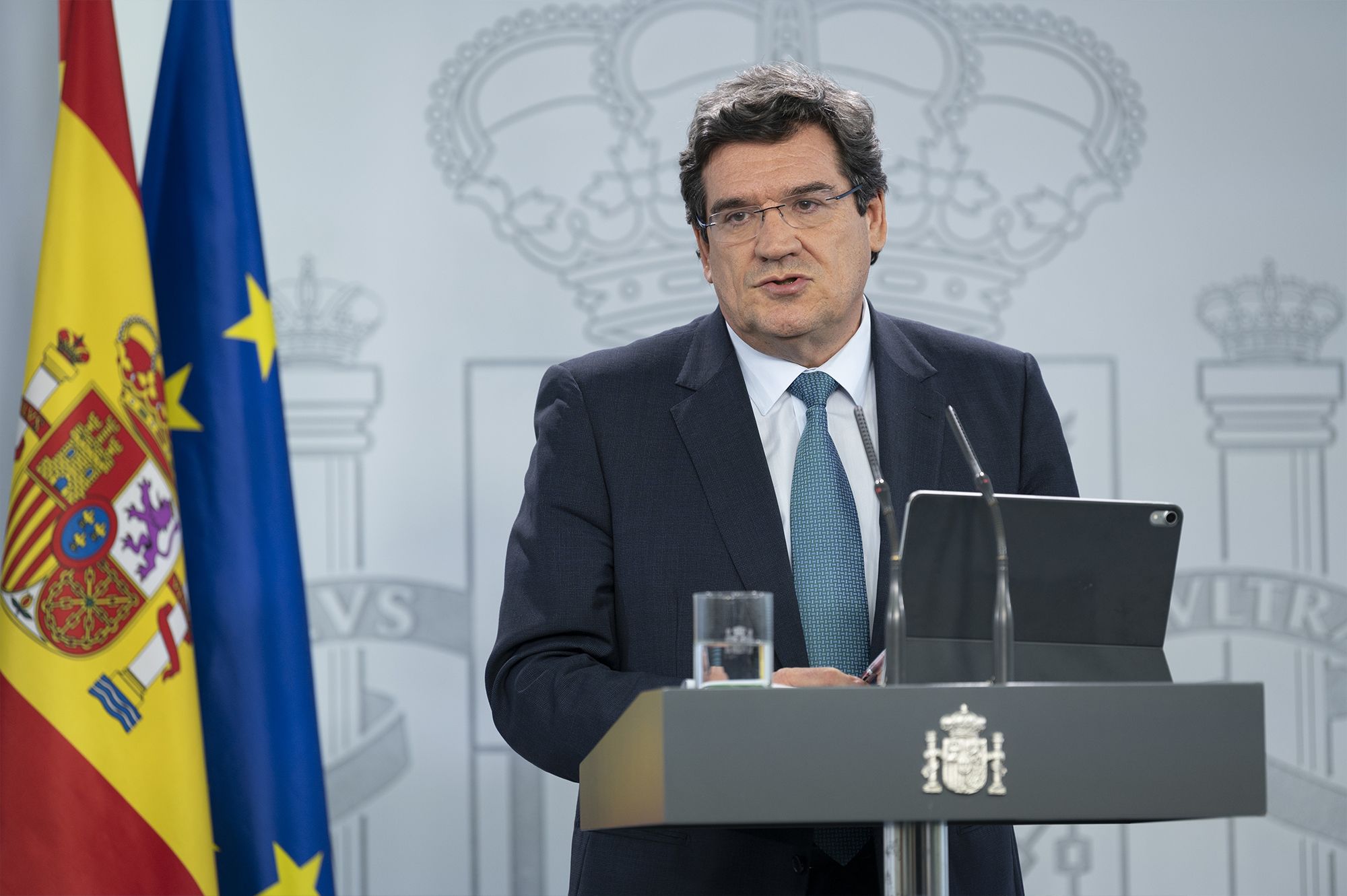 Jose Luis Escriva Inklusio, Gizarte Segurantza eta Migrazio ministroa | Argazkia: Moncloa Jose Luis Escriva Inklusio, Gizarte Segurantza eta Migrazio ministroa | Argazkia: Moncloa