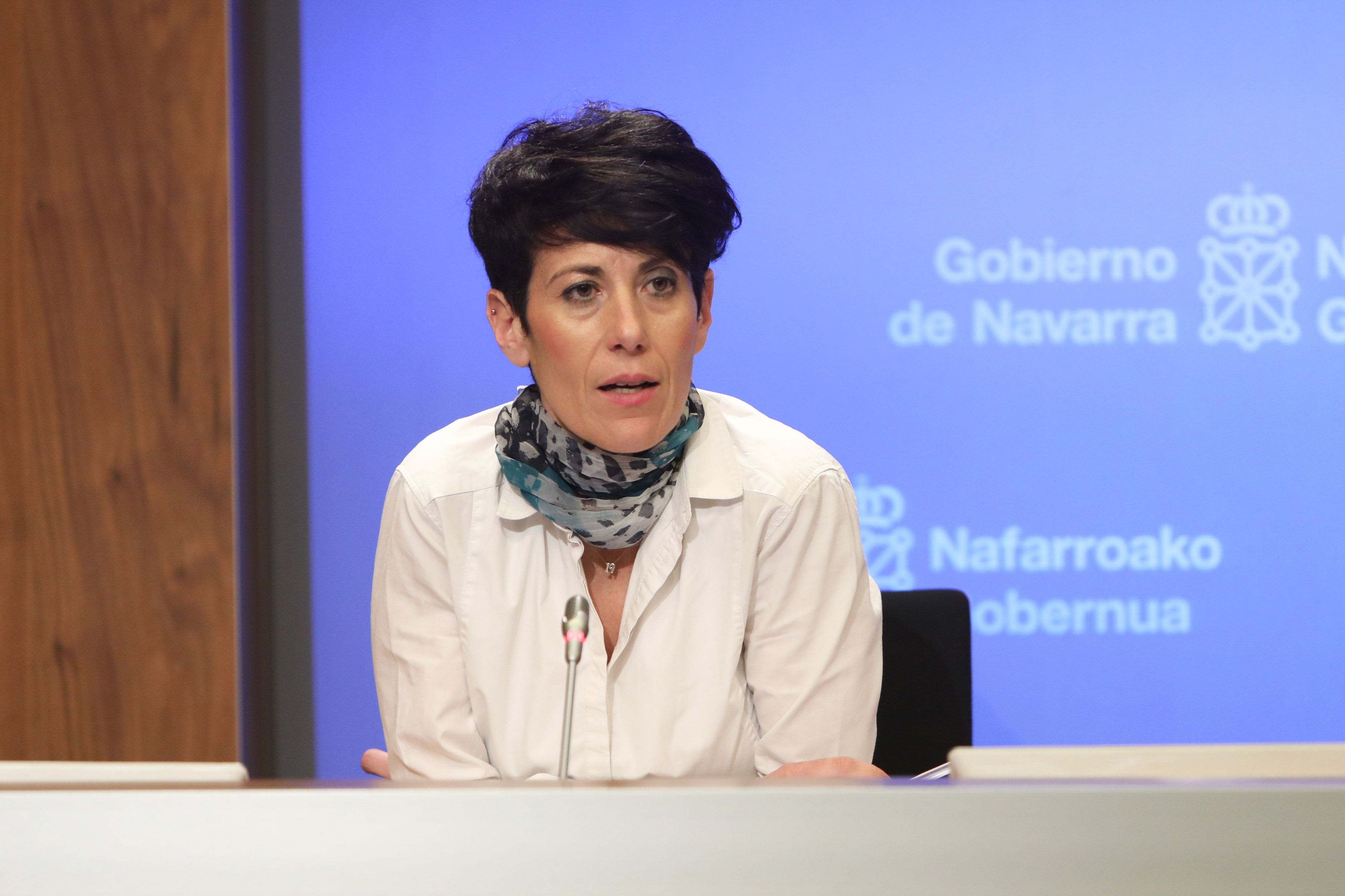 Elma Saiz Nafarroako Gobernuko Ekonomia eta Ogasun kontseilaria | Argazkia: Nafarroako Gobernua Elma Saiz Nafarroako Gobernuko Ekonomia eta Ogasun kontseilaria | Argazkia: Nafarroako Gobernua