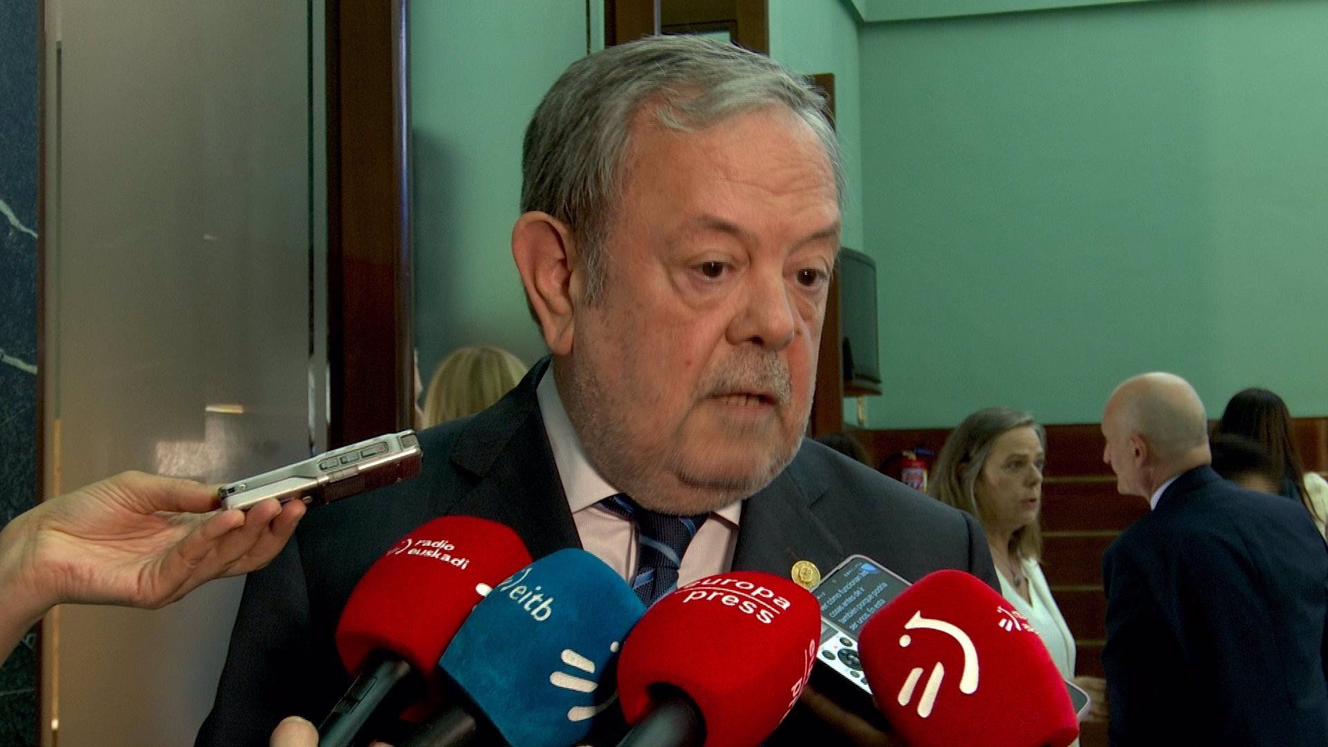 Pedro Azpiazi Ekonomia eta Ogasun sailburua | Argazkia: Europa Press Pedro Azpiazi Ekonomia eta Ogasun sailburua | Argazkia: Europa Press