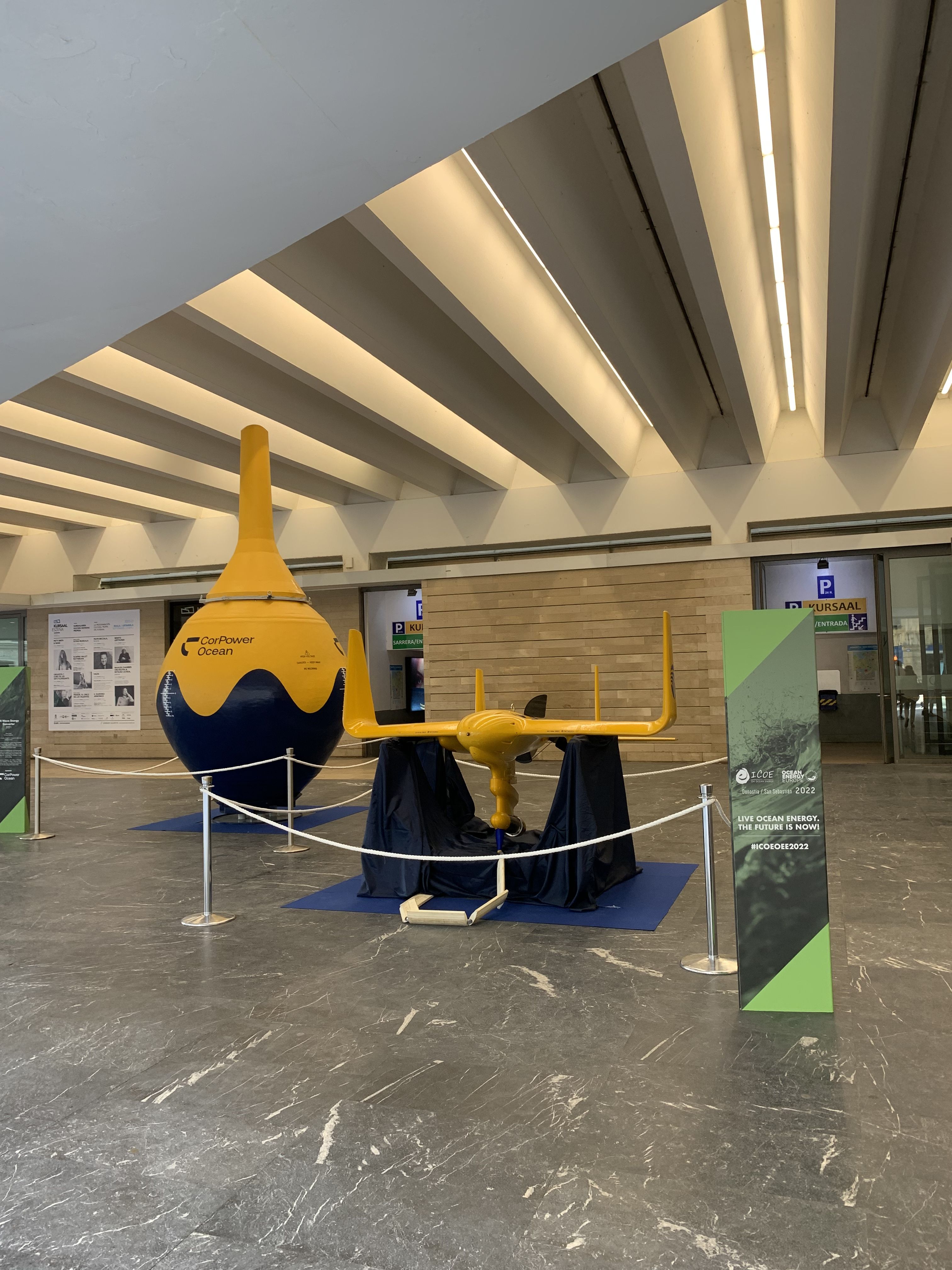 Itsas energia sortzeko teknologia Kursaal atarian (Donostia) | Argazkia: EnpresaBIDEA Itsas energia sortzeko teknologia Kursaal atarian (Donostia) | Argazkia: EnpresaBIDEA
