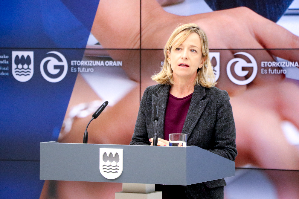 Eider Mendoza Gipuzkoako foru bozeramailea | Argazkia: Gipuzkoako Foru Aldundia Eider Mendoza Gipuzkoako foru bozeramailea | Argazkia: Gipuzkoako Foru Aldundia