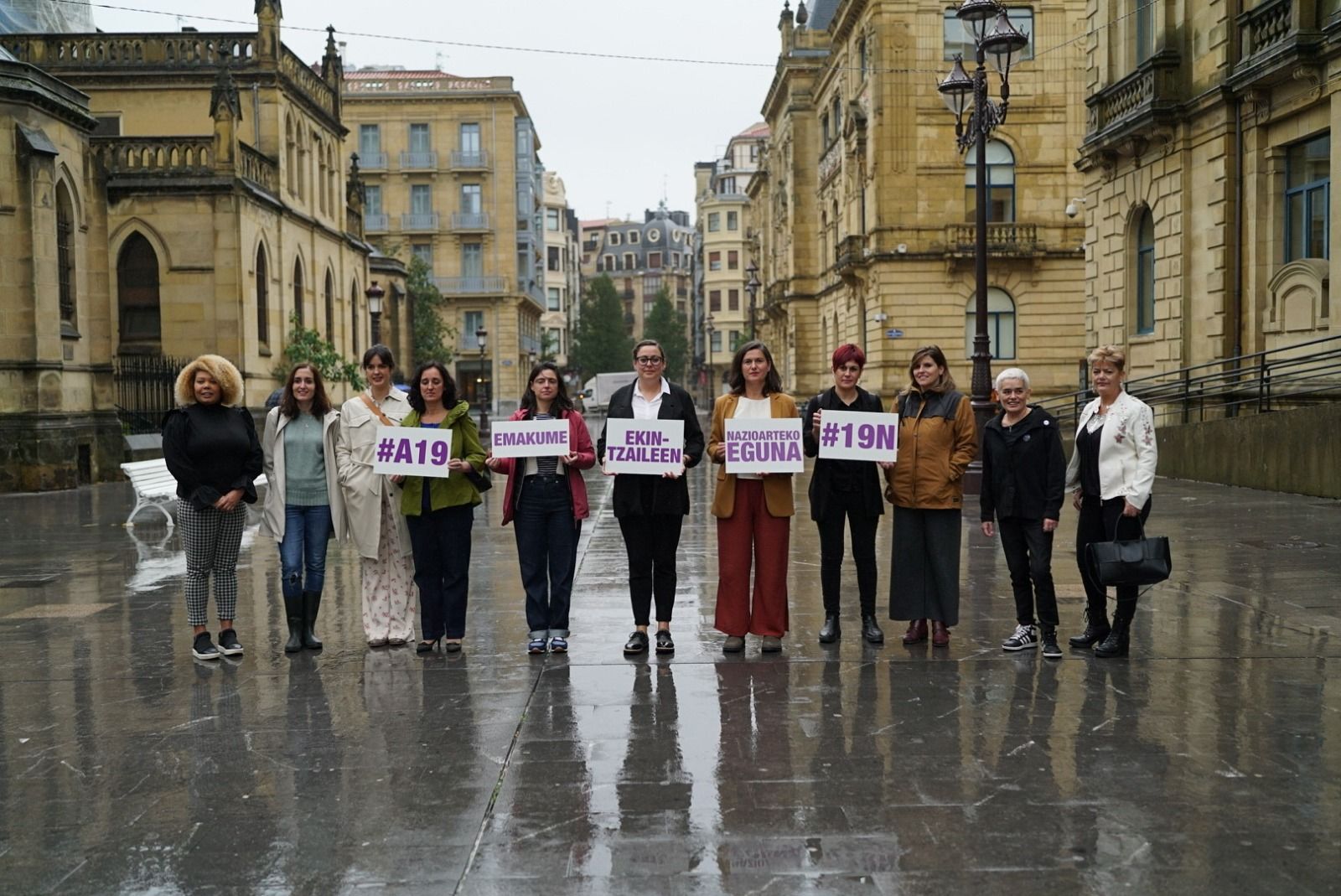 EmakumeEkinen manifestuaren aurkezpena, azaroaren 19an, Donostian | Argazkia: EmakumeEkin EmakumeEkinen manifestuaren aurkezpena, azaroaren 19an, Donostian | Argazkia: EmakumeEkin