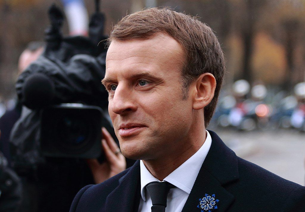 Emmanuel Macron Frantziako presidentea