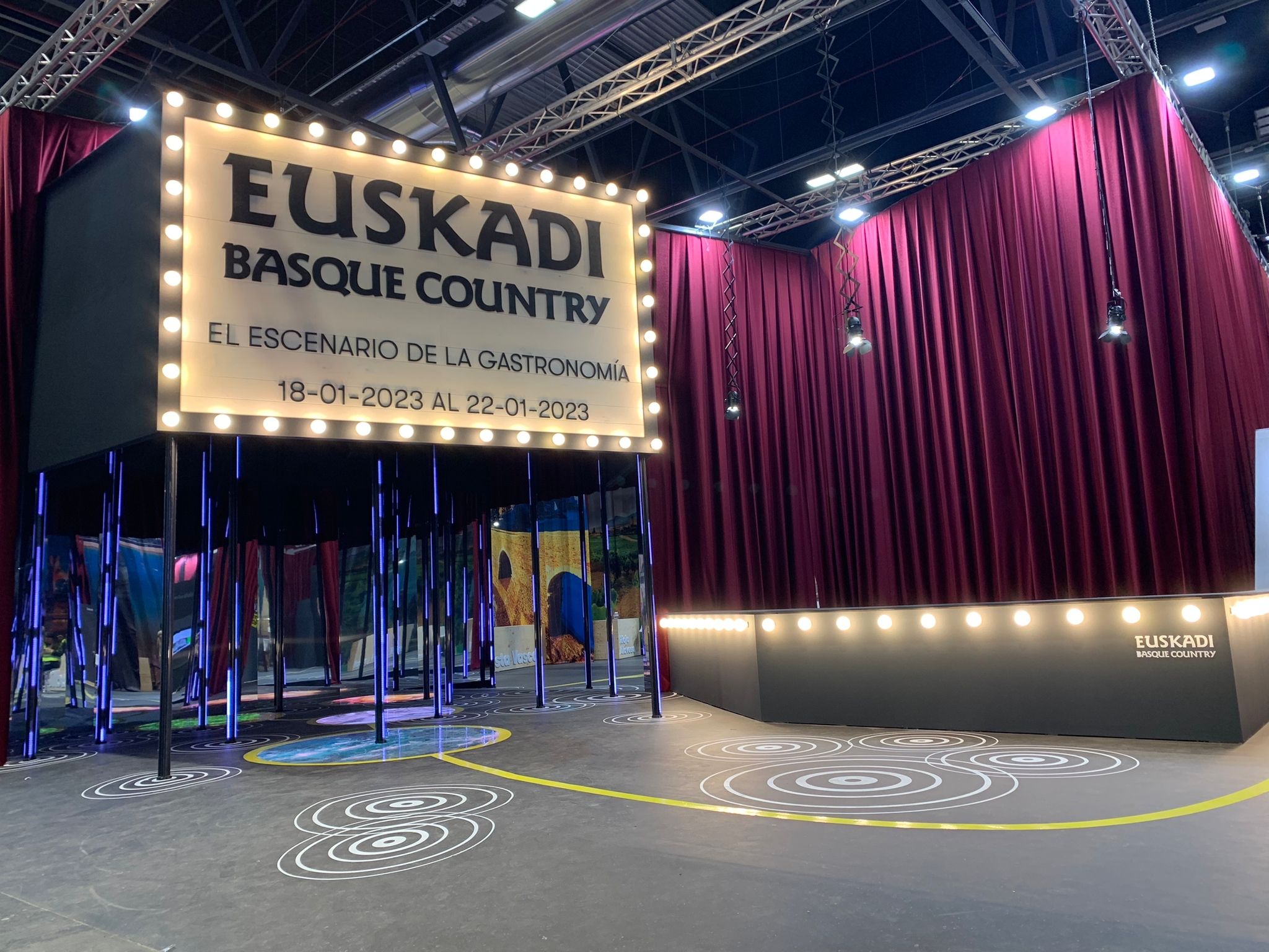 Fiturreko EAEko erakustokia, gastronomiaren agertoki kontzeptua helarazi nahi duena | Argazkia: Basquetour Fiturreko EAEko erakustokia, gastronomiaren agertoki kontzeptua helarazi nahi duena | Argazkia: Basquetour