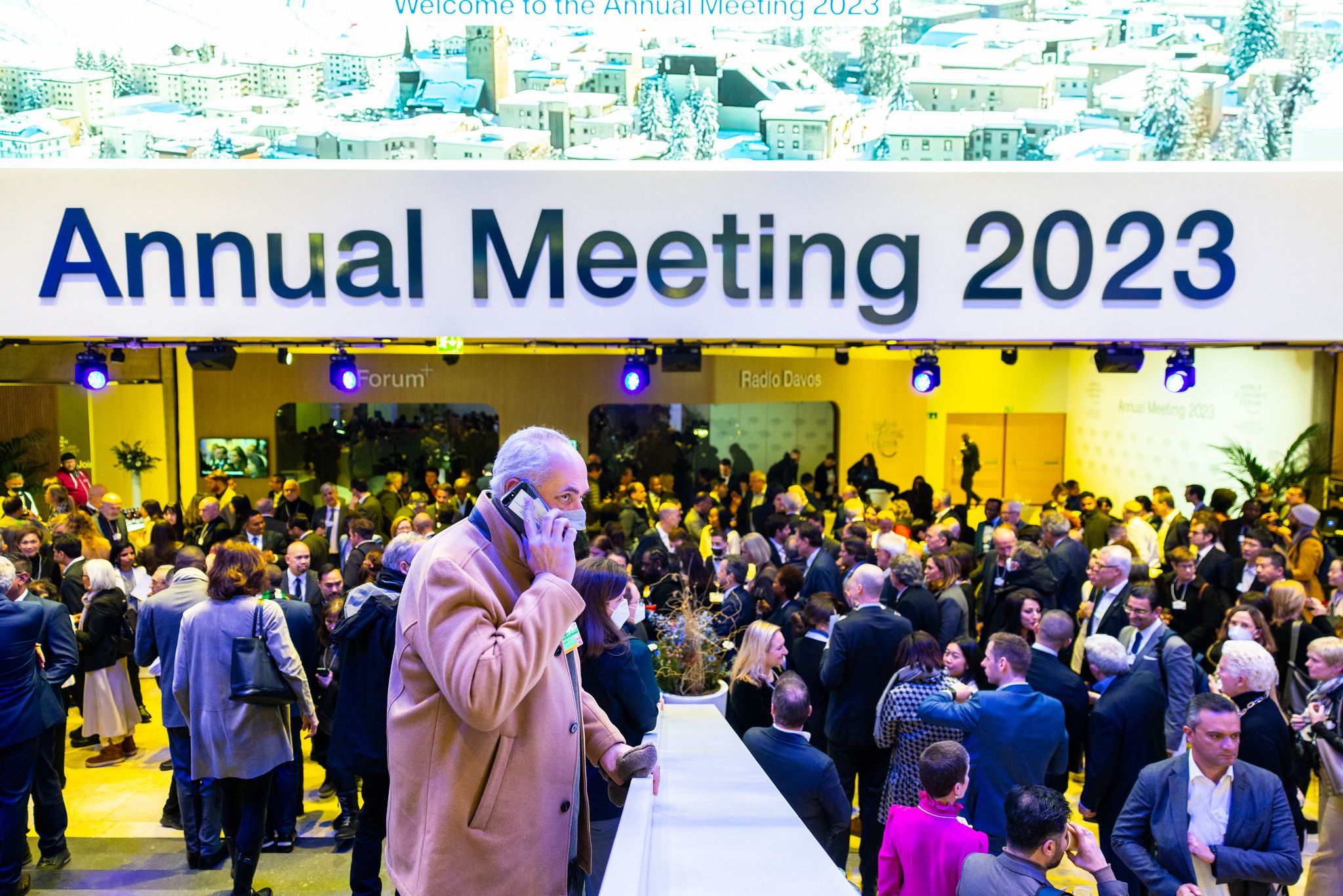 2023ko Davoseko gailurra | Argazkia: World Economic Forum/Ciaran McCrickard 2023ko Davoseko gailurra | Argazkia: World Economic Forum/Ciaran McCrickard