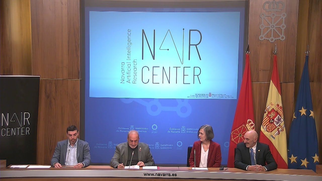 Nair Centerren aurkezpen ekitaldia | Argazkia: Nafarroako Gobernua Nair Centerren aurkezpen ekitaldia | Argazkia: Nafarroako Gobernua