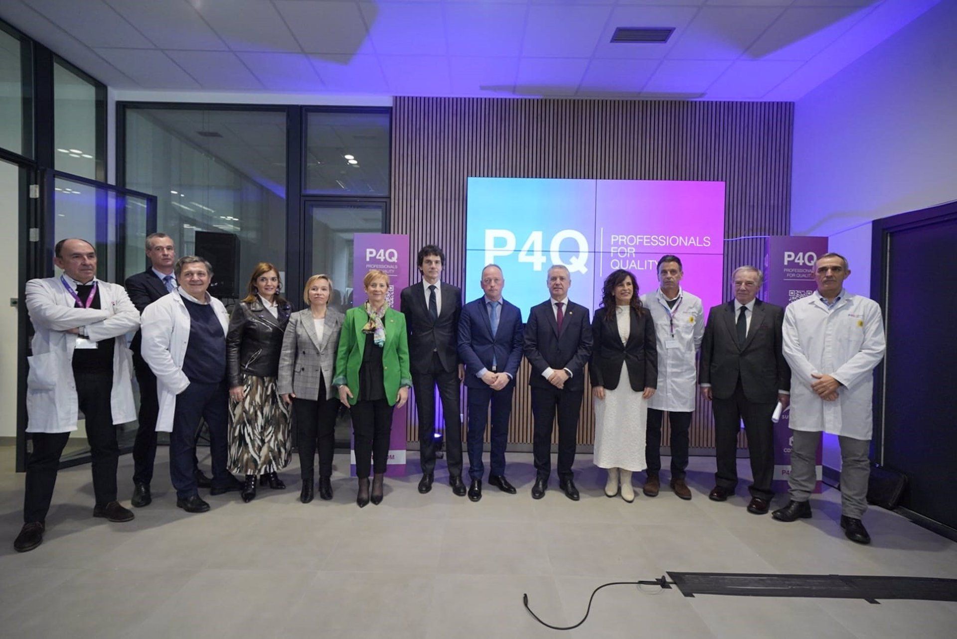 P4Qren egoitza berriaren inaugurazio ekitaldia | Argazkia: Europa Press P4Qren egoitza berriaren inaugurazio ekitaldia | Argazkia: Europa Press