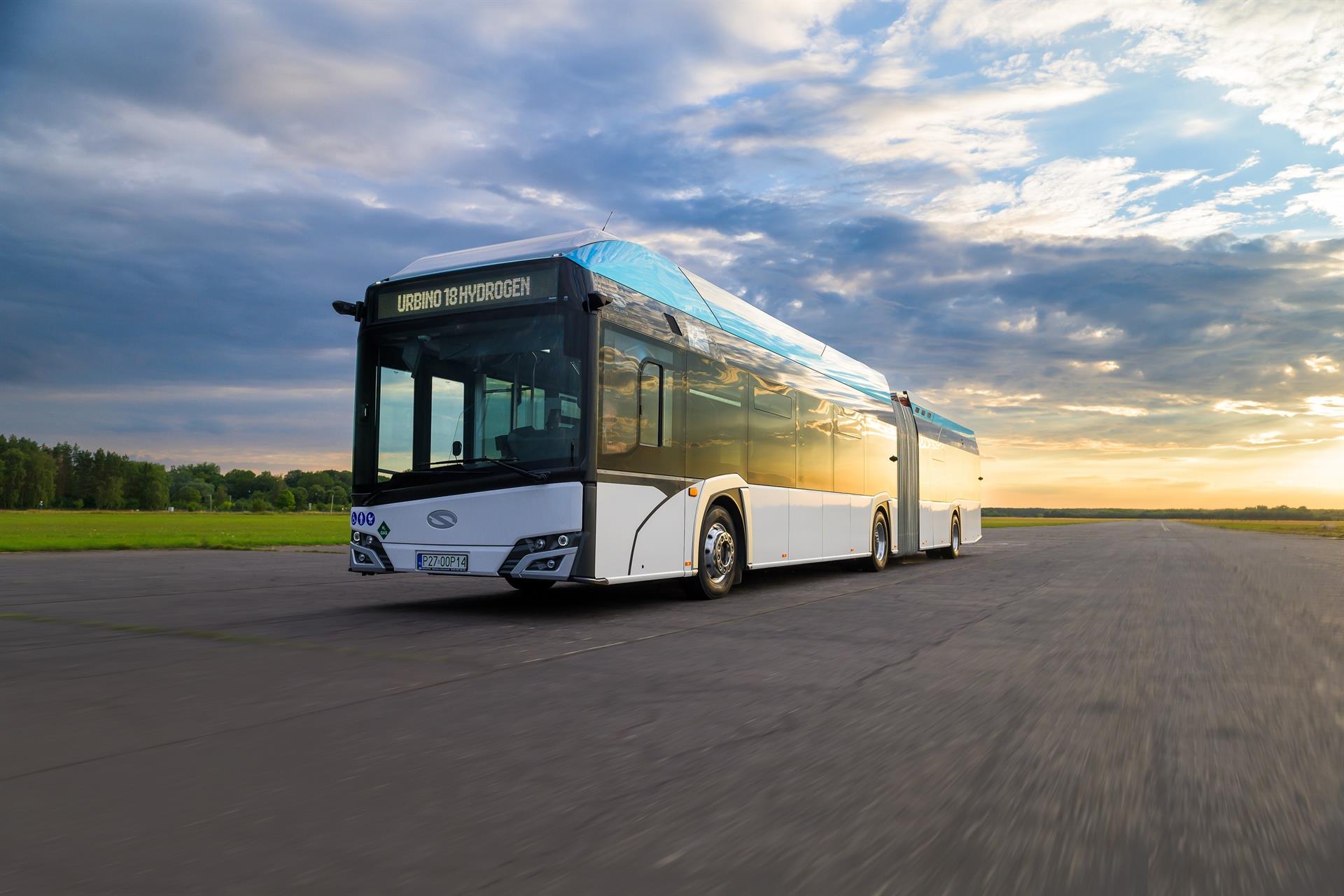 CAFen hidrogenozko autobusetako bat | Argazkia: CAF CAFen hidrogenozko autobusetako bat | Argazkia: CAF