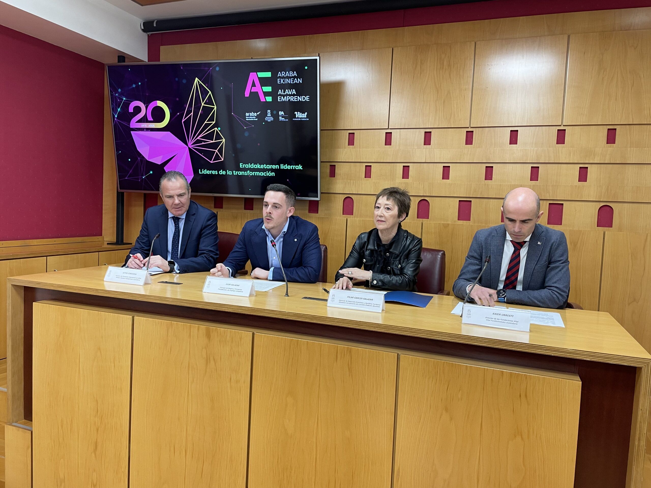 Araba Ekinean ekimenak 20 urte bete ditu ekintzaileen aldeko jardunean | Argazkia: Gasteizko Udala Araba Ekinean ekimenak 20 urte bete ditu ekintzaileen aldeko jardunean | Argazkia: Gasteizko Udala