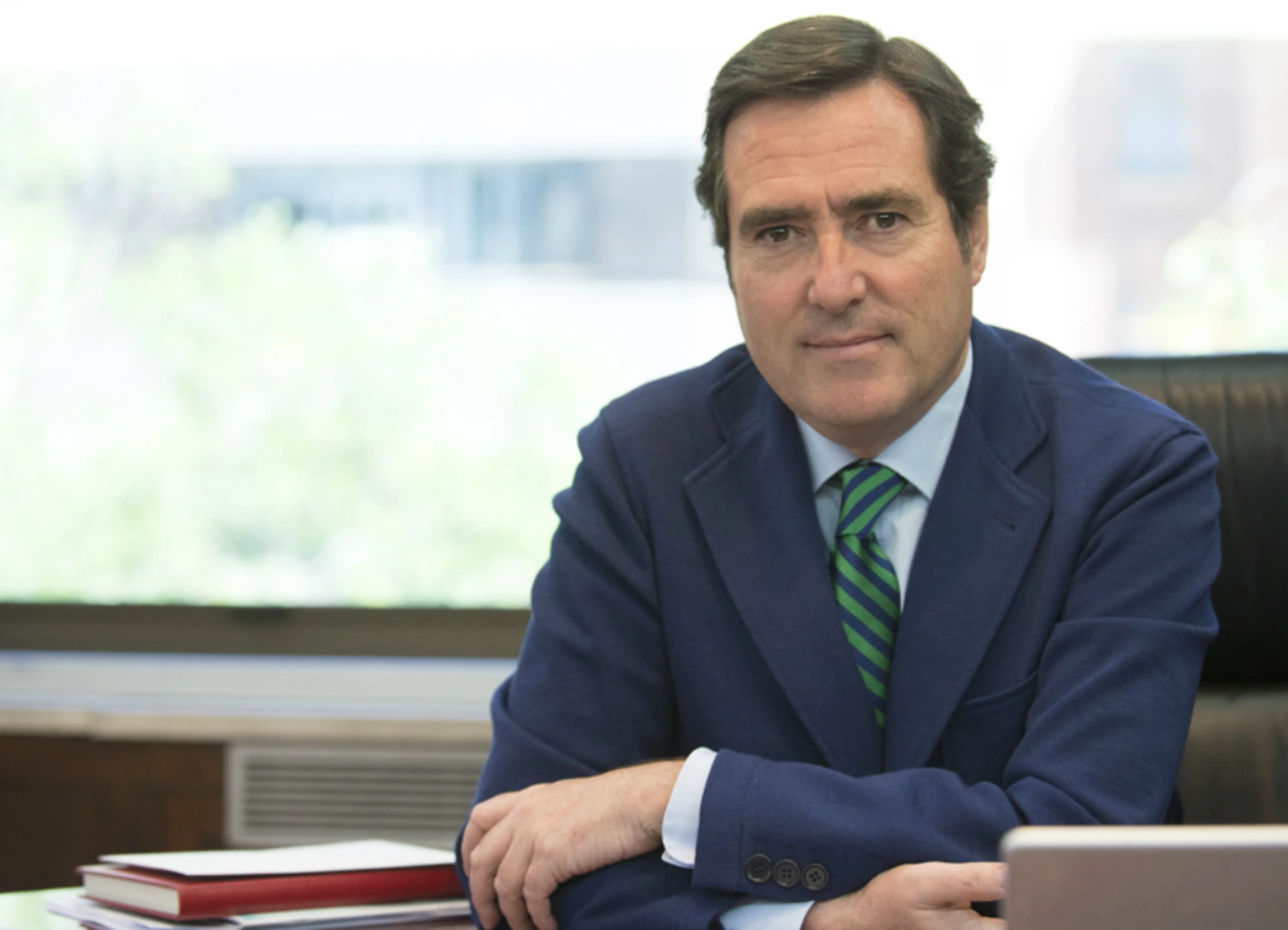 Antonio Garamendi CEOE patronaleko presidentea | Argazkia: CEOE Antonio Garamendi CEOE patronaleko presidentea | Argazkia: CEOE