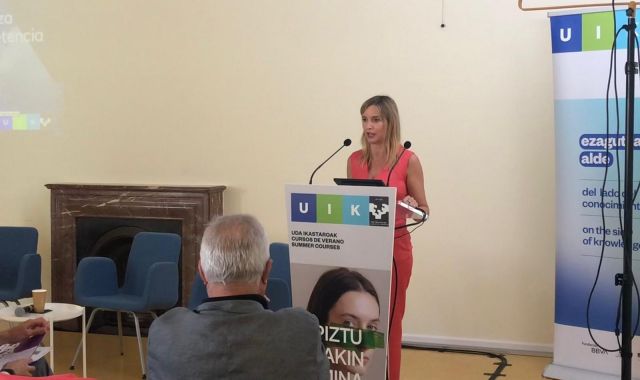 Enara Venturini LEAko bozeramailea Enara Venturini LEAko bozeramailea