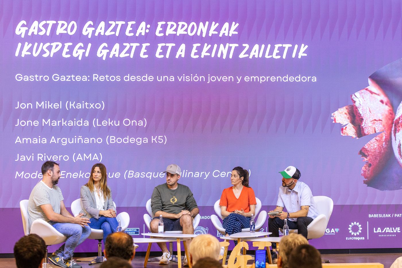 BBK Klimak hartu zuen mahai-ingurua | Argazkia: Mantala Basque Gastronomy BBK Klimak hartu zuen mahai-ingurua | Argazkia: Mantala Basque Gastronomy