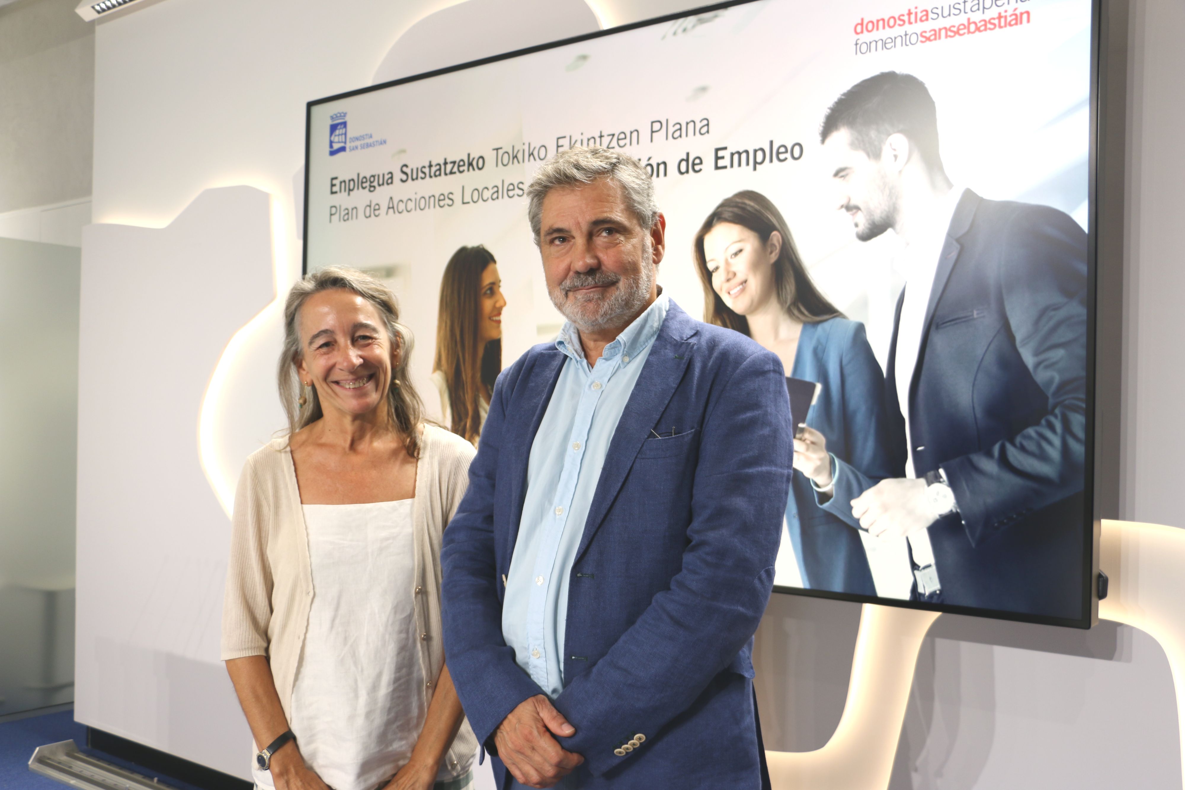 Marisol Garmendia eta Alfonso Gurpegui gaurko prentsaurrekoan | Donostiako udala Marisol Garmendia eta Alfonso Gurpegui gaurko prentsaurrekoan | Donostiako udala