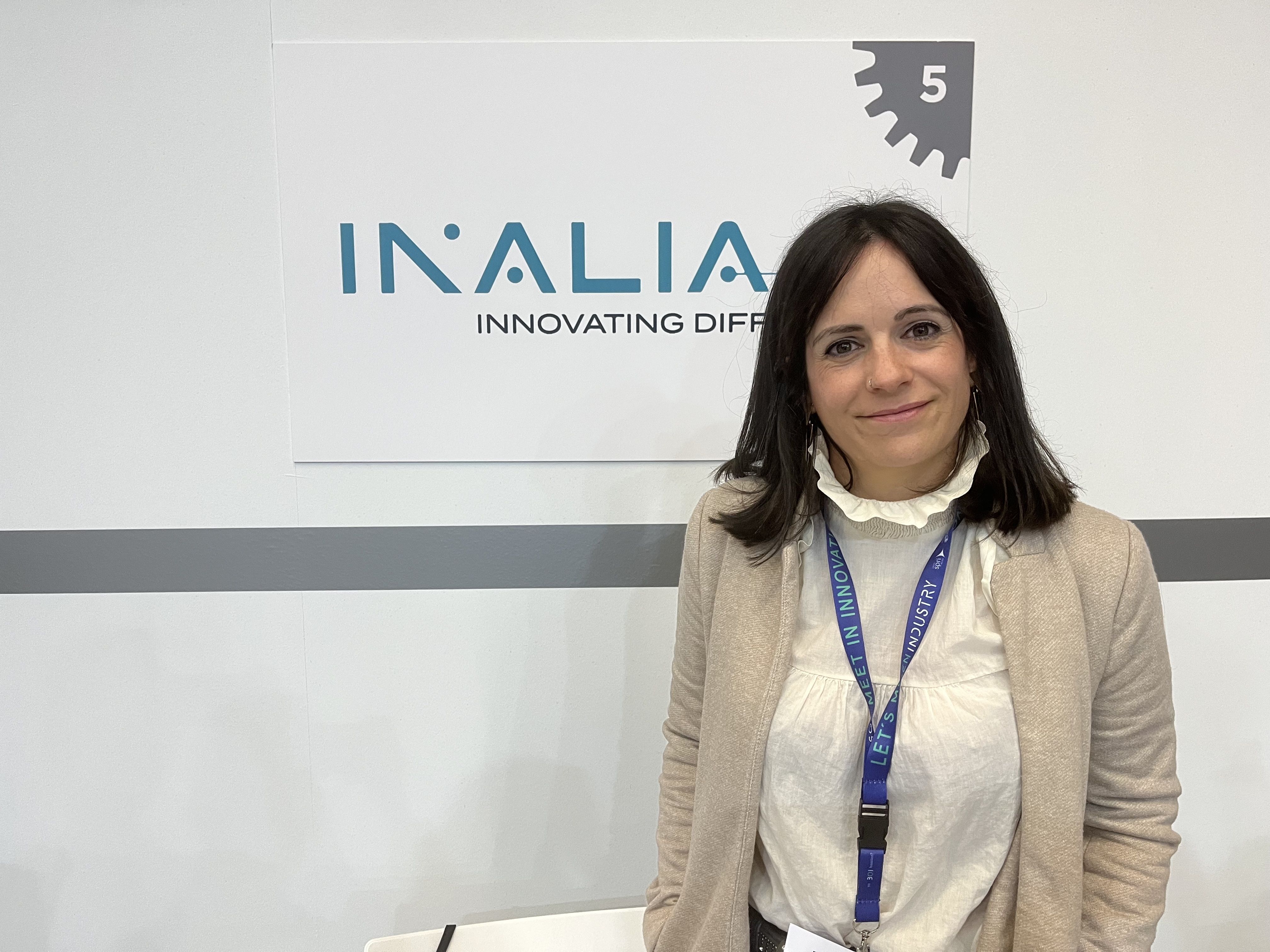 Ainhoa Jausoro Inaliako negozio garapeneko arduraduna, duela aste batzuk eginiko Basque Open Industryn | Argazkia: EnpresaBIDEA Ainhoa Jausoro Inaliako negozio garapeneko arduraduna, duela aste batzuk eginiko Basque Open Industryn | Argazkia: EnpresaBIDEA