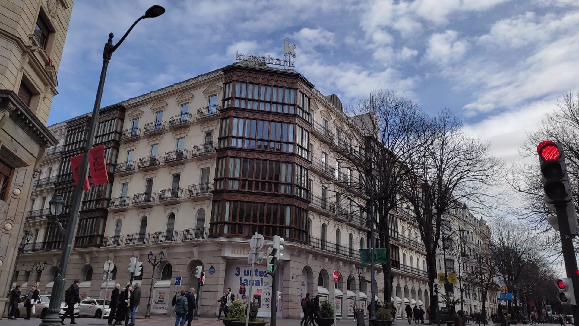 Kutxabanken egoitza Bilbon | Argazkia: Europa Press Kutxabanken egoitza Bilbon | Argazkia: Europa Press