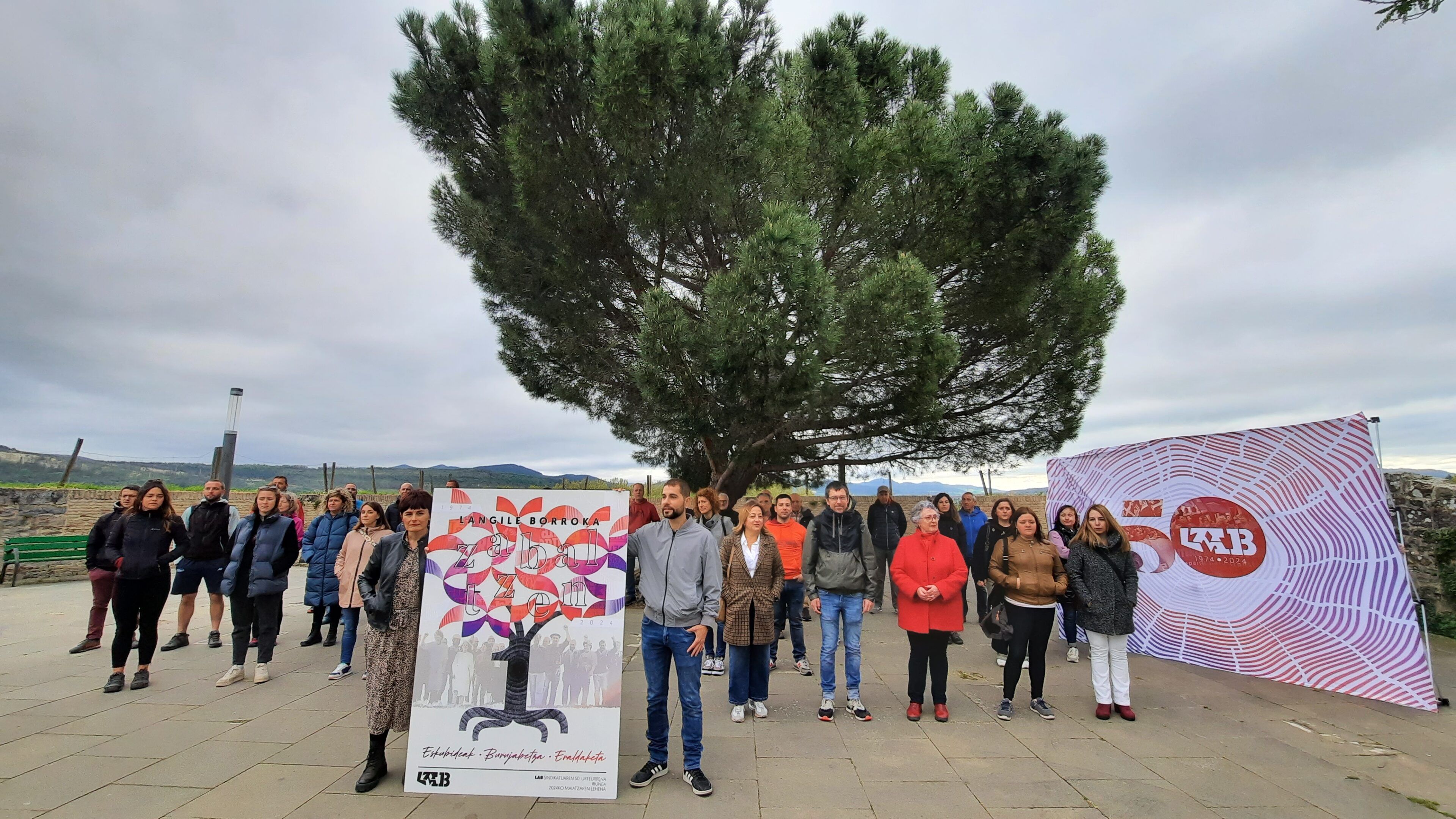 LAB sindikatuak 50. urteurrena ospatuko du Iruñeko ekitaldi nazionalean | Argazkia: LAB LAB sindikatuak 50. urteurrena ospatuko du Iruñeko ekitaldi nazionalean | Argazkia: LAB