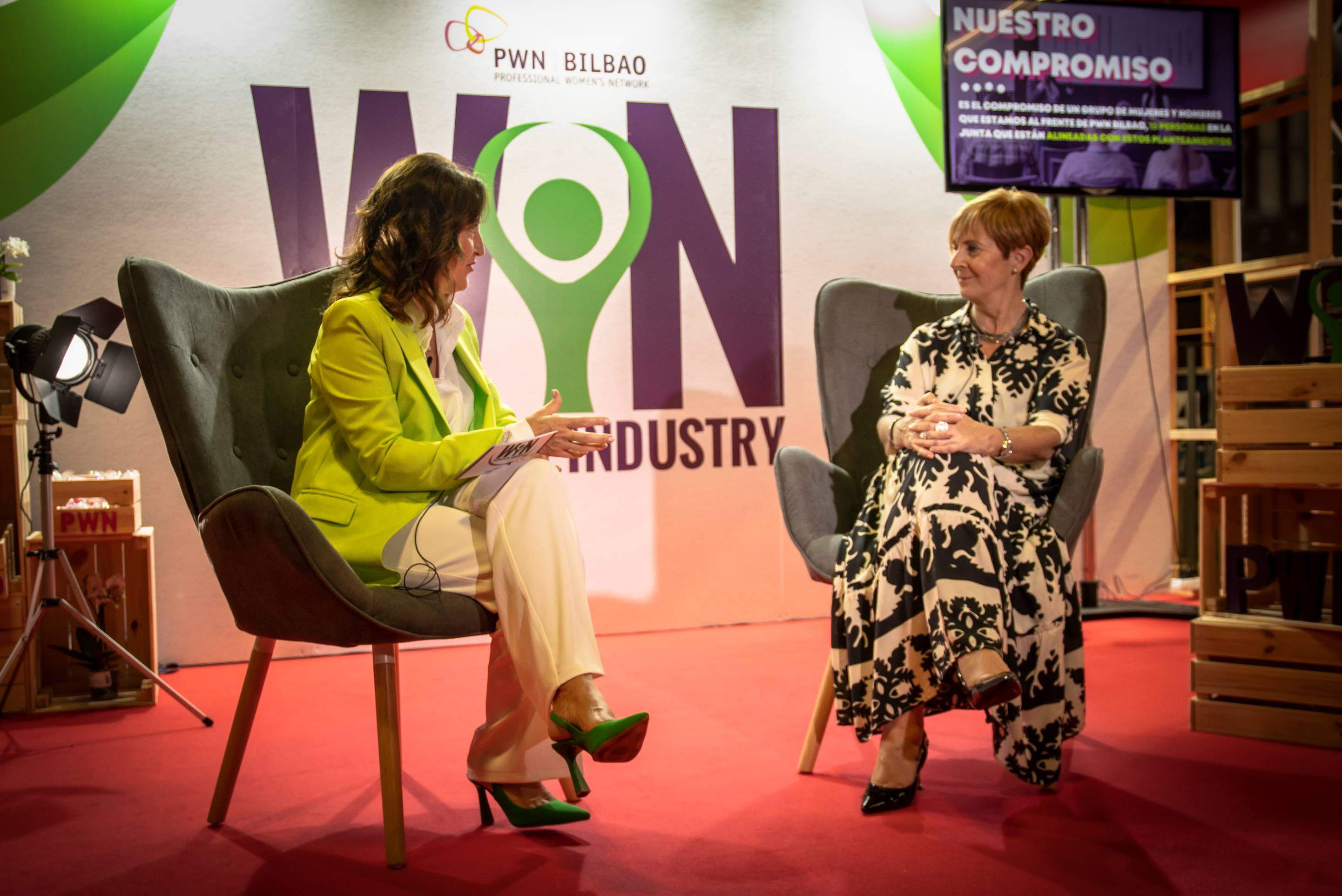 Orain dela Biurtekoko momentu bat, Arantxa Tapiarekin | Argazkia: PWN