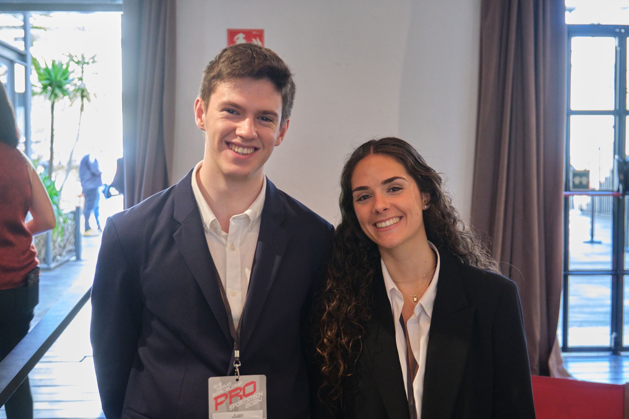 Juan Guibert eta Carmen Fuster Pro Sportstech 2024 izeneko ekitaldian | Argazkia: Utzita Juan Guibert eta Carmen Fuster Pro Sportstech 2024 izeneko ekitaldian | Argazkia: Utzita