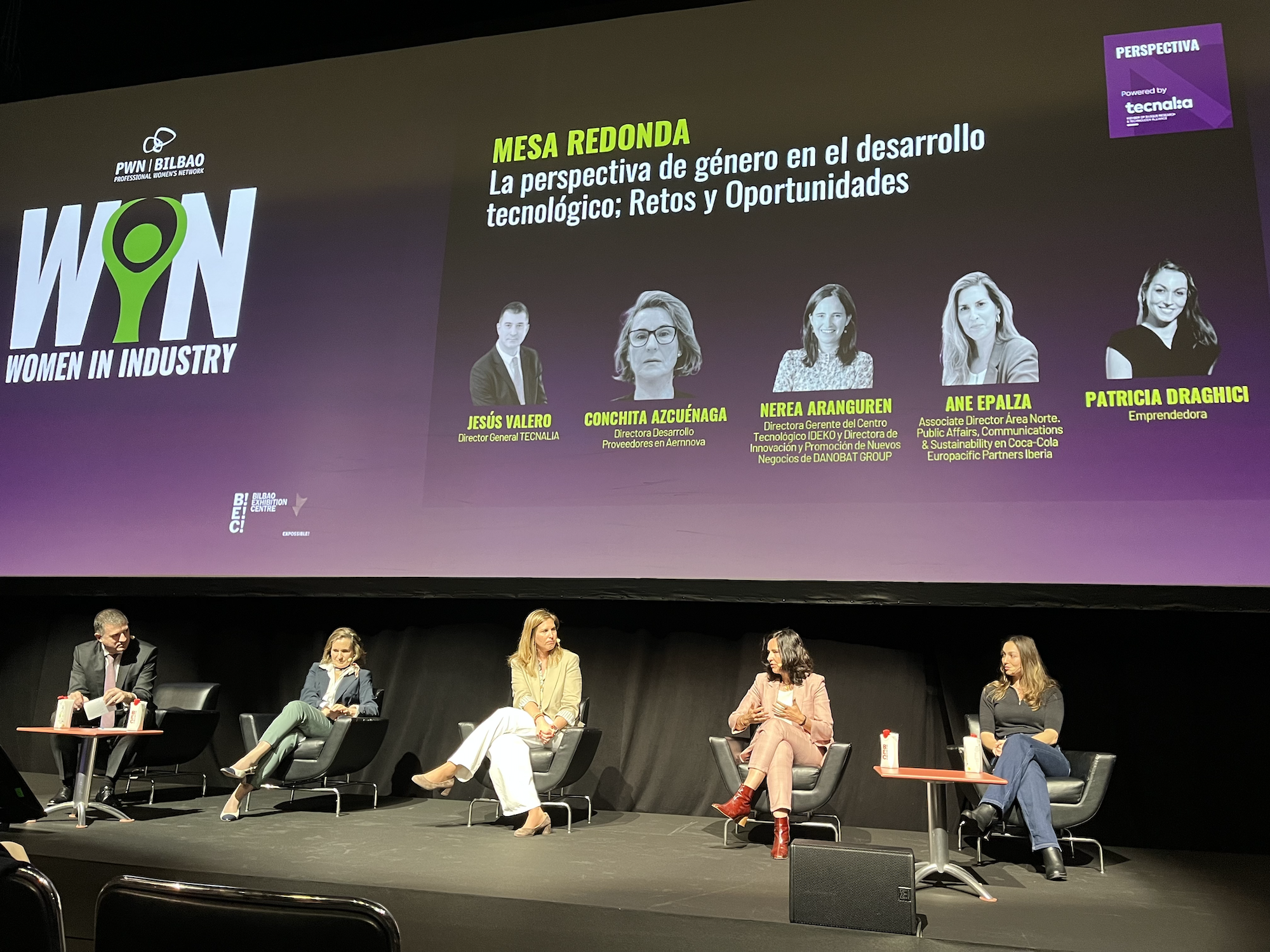 Women in Industryko 2024ko edizioko mahai-ingurua | Argazkia: EnpresaBIDEA Women in Industryko 2024ko edizioko mahai-ingurua | Argazkia: EnpresaBIDEA