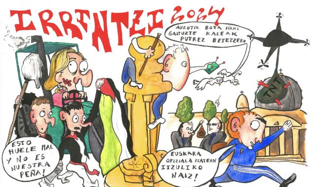 irrintzi pankarta irrintzi pankarta