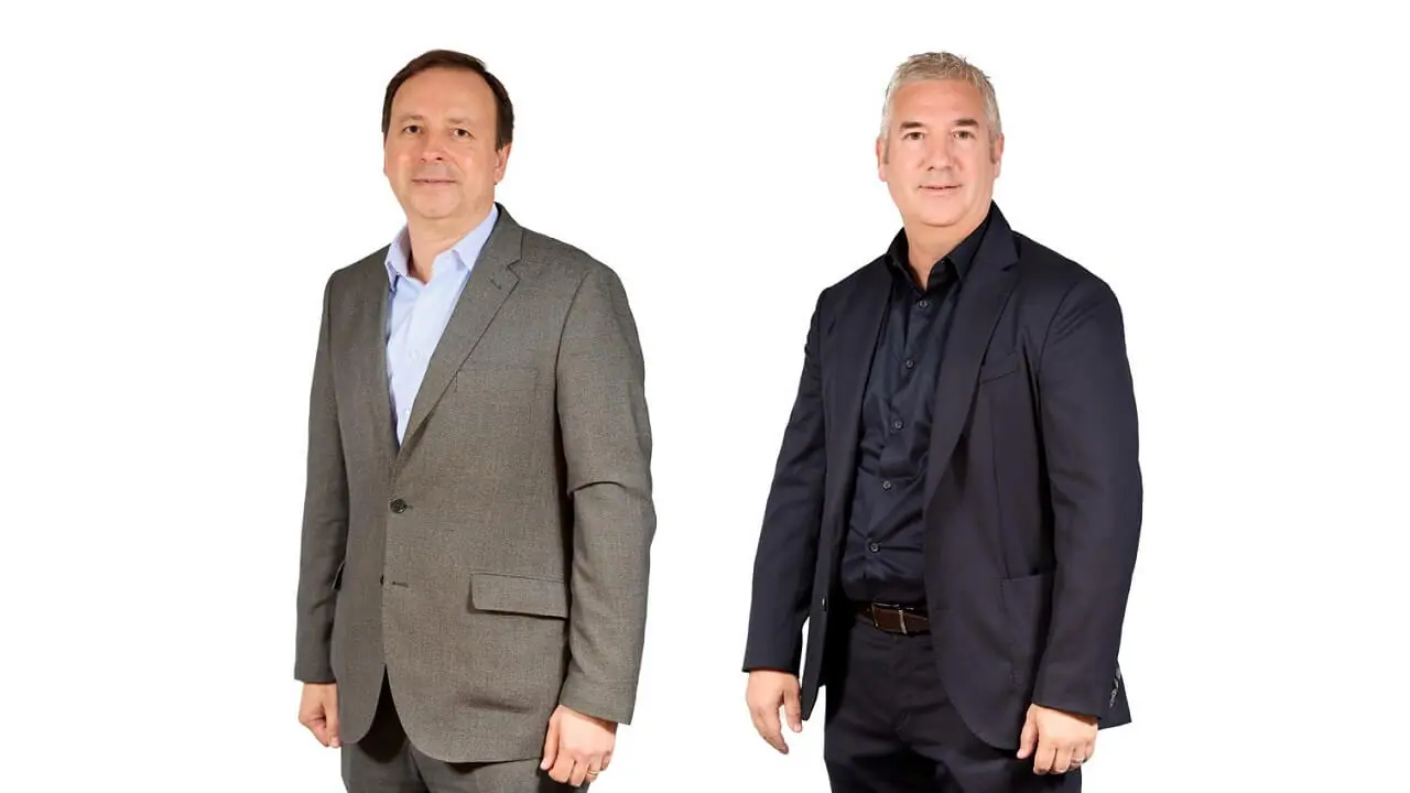 Gabriel Fernandez zuzendari nagusi berria eta Josu Urrutia presidente berria | Argazkia: Bilbomatica