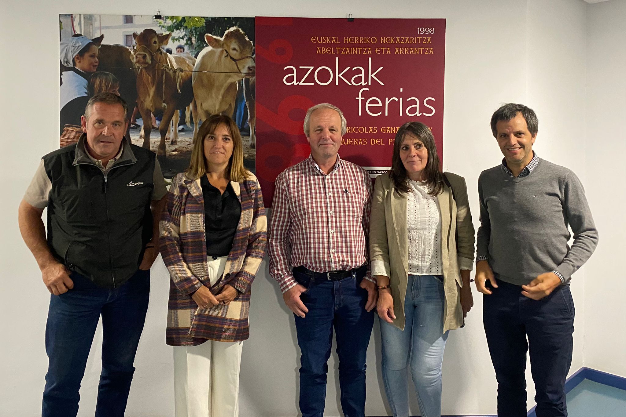 Amaia Barredo ENBAko hainbat ordezkarirekin | Argazkia: ENBA