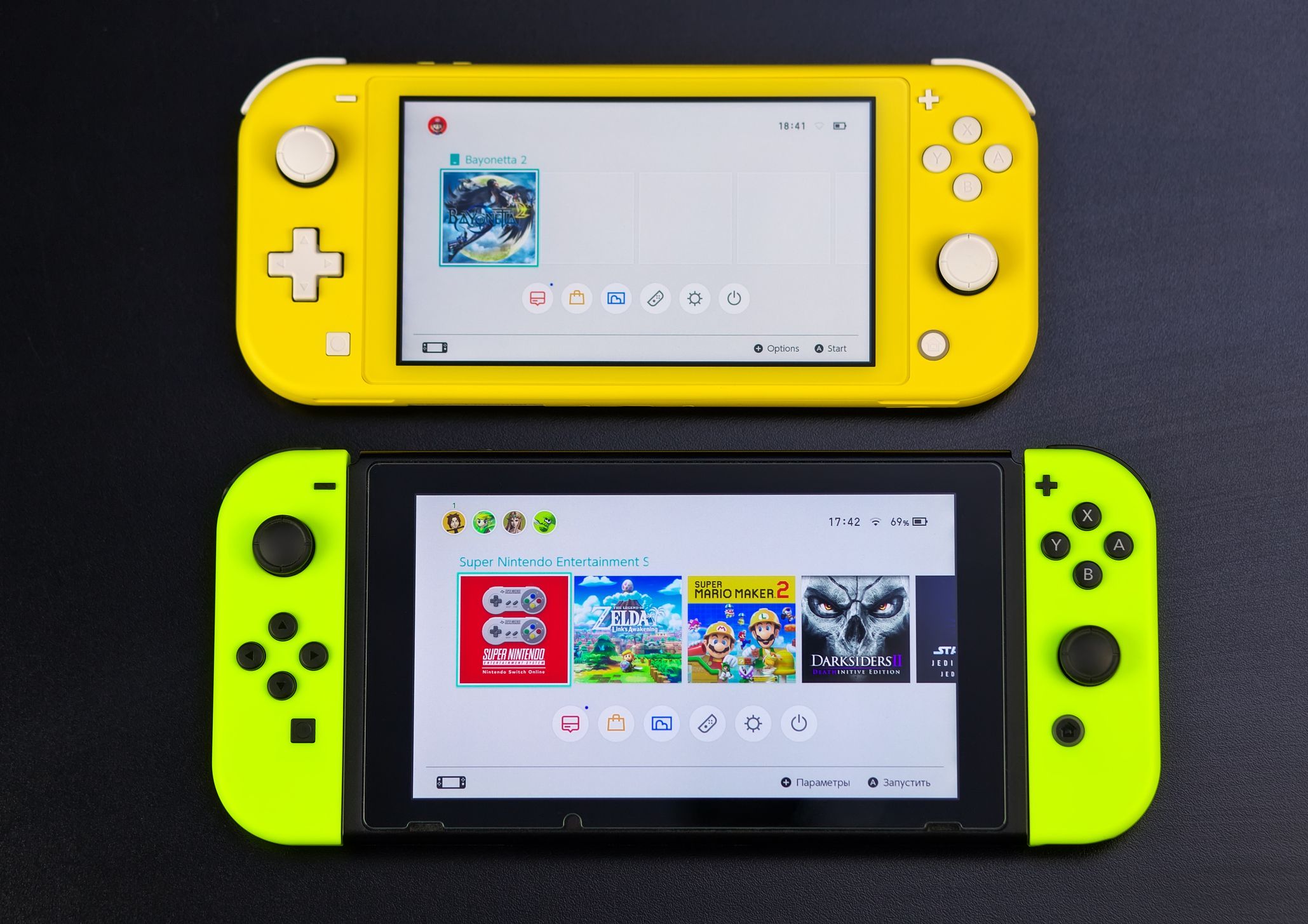 Nintendo Switchen orain arteko kontsola batzuk | Argazkia: iStock Nintendo Switchen orain arteko kontsola batzuk | Argazkia: iStock