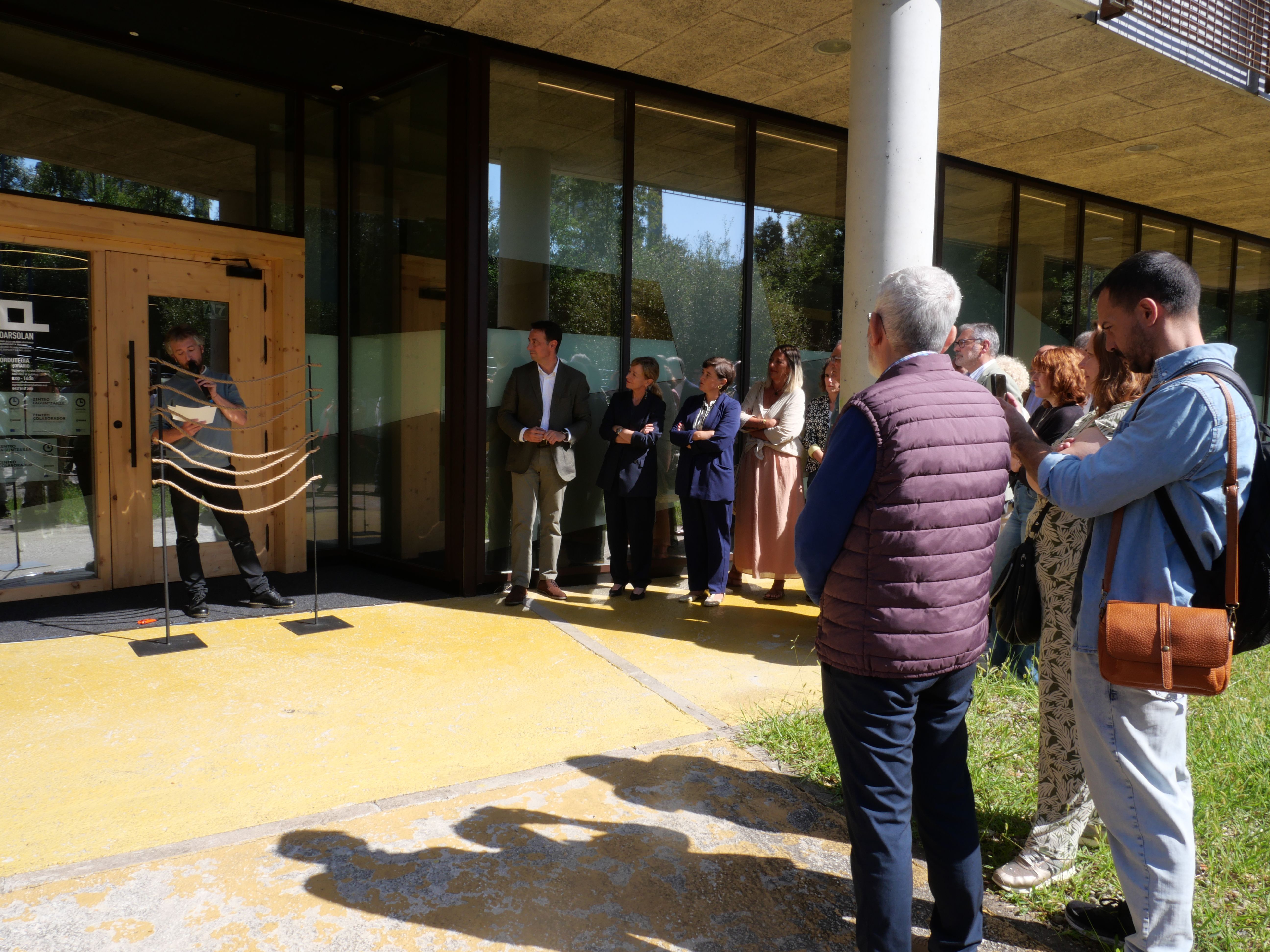 Astelehenean egin zen inaugurazio ofiziala | Argazkia: Oarsoaldea Garapen Agentzia Astelehenean egin zen inaugurazio ofiziala | Argazkia: Oarsoaldea Garapen Agentzia