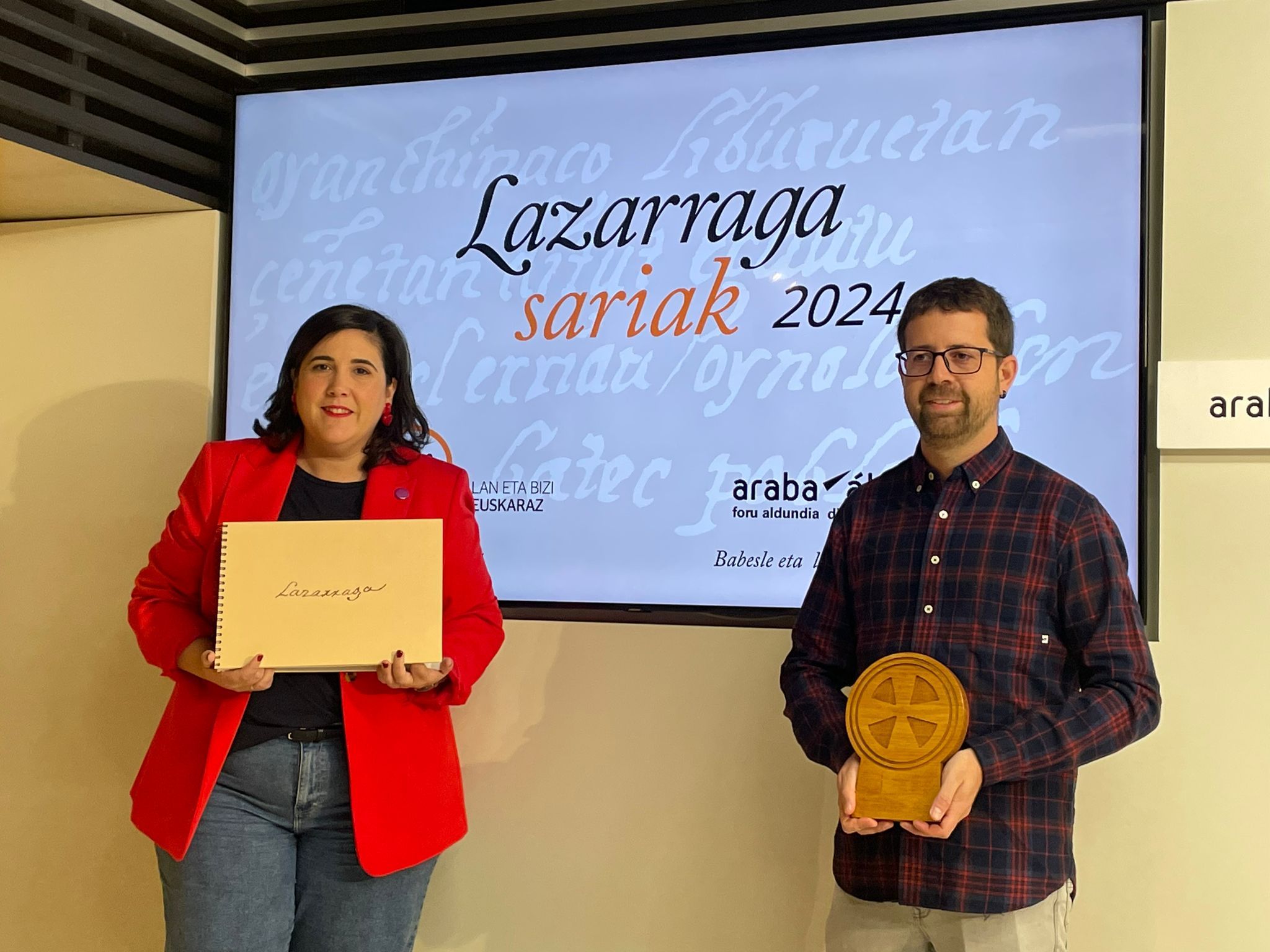 Lazarraga Sarien aurkezpena | Argazkia: Arabako Foru Aldundia Lazarraga Sarien aurkezpena | Argazkia: Arabako Foru Aldundia
