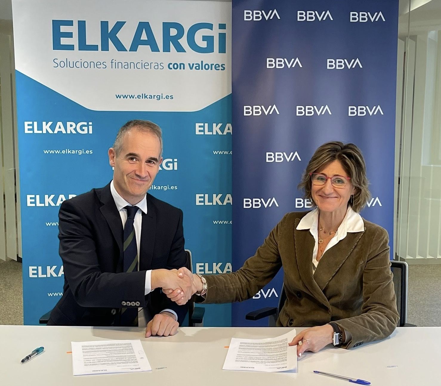 Elkargi eta BBVAk akordioa sinatu dute | Argazkia: Elkargi