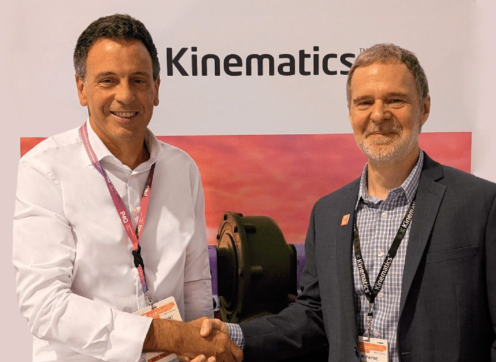  Aitor Alapont CEOa eta P4Qren fundatzailea, eta John Payne, Kinematicseko CEOa |Argazkia: P4Q