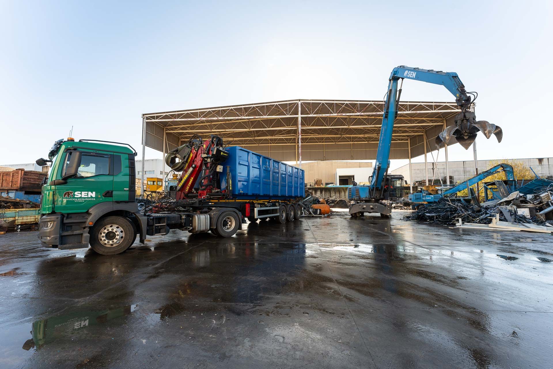 SENek Jundizko industria poligonoan eskuratutako instalazioak | Argazkia: SEN SENek Jundizko industria poligonoan eskuratutako instalazioak | Argazkia: SEN