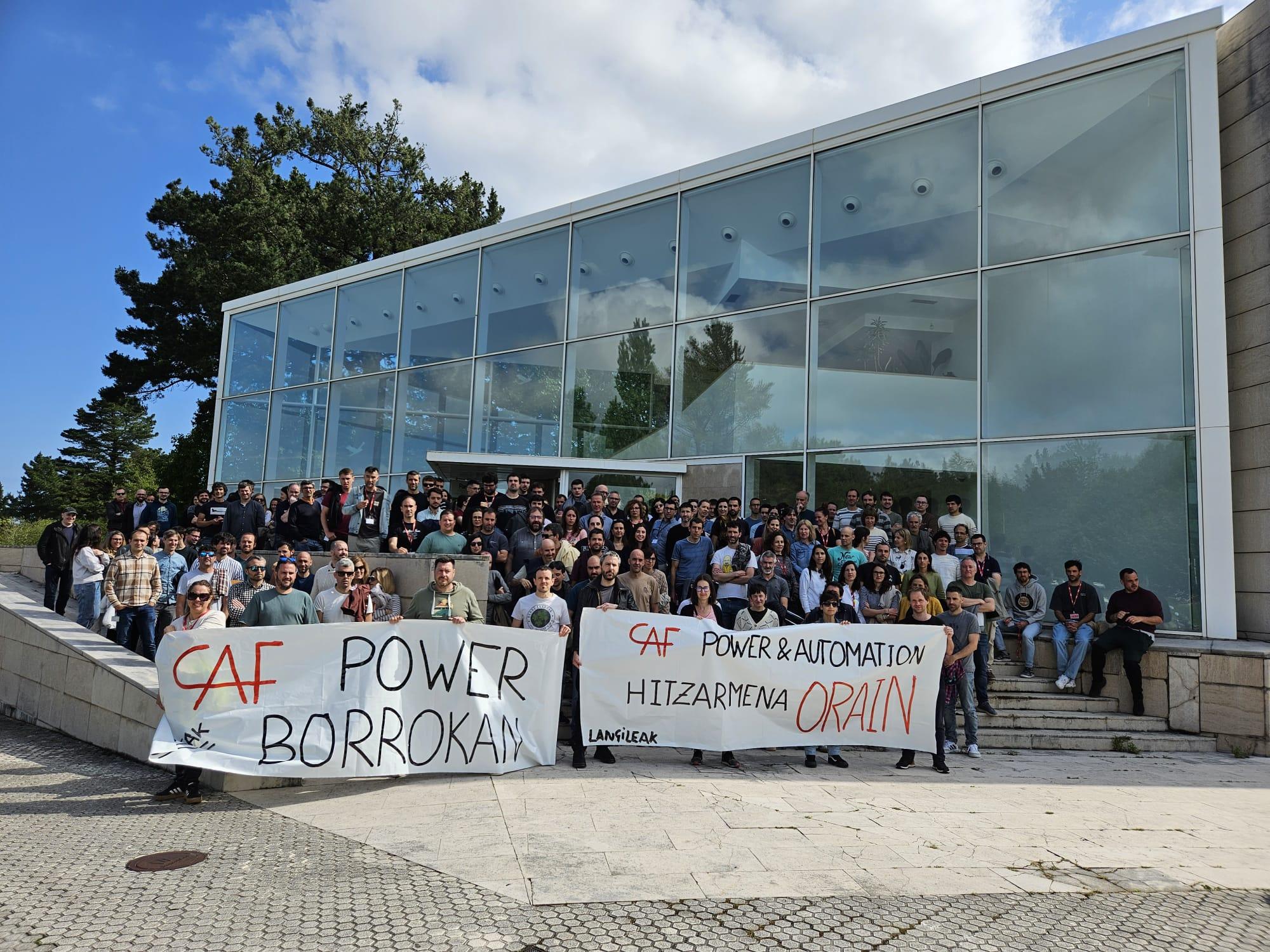 Argazkia: CAF Power & Automation-en enpresa batzordea