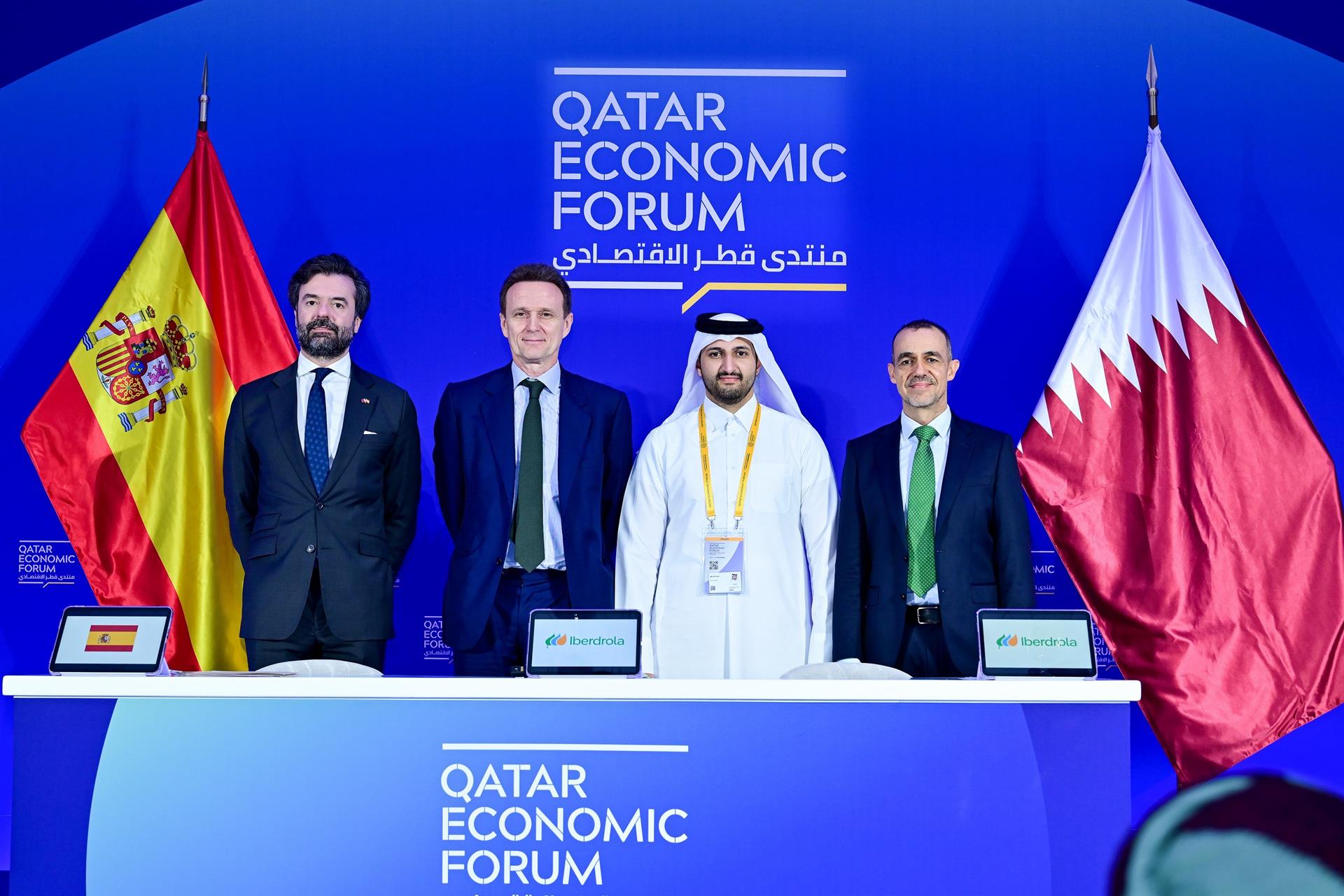 'Qatar Economic Forum 2025' ekitaldian izan dira Iberdrolako ordezkariak | Argazkia: Iberdrola