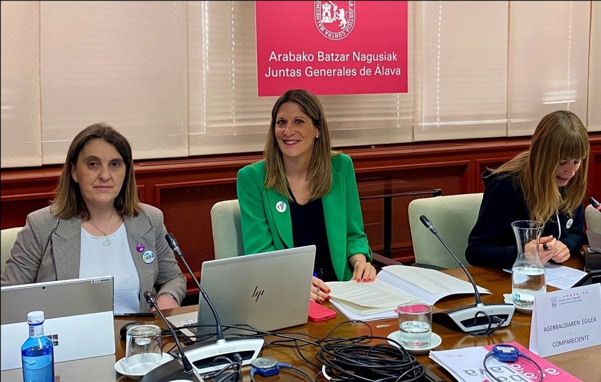 Saray Zárate foru diputatua | Argazkia: Arabako Foru Aldundia