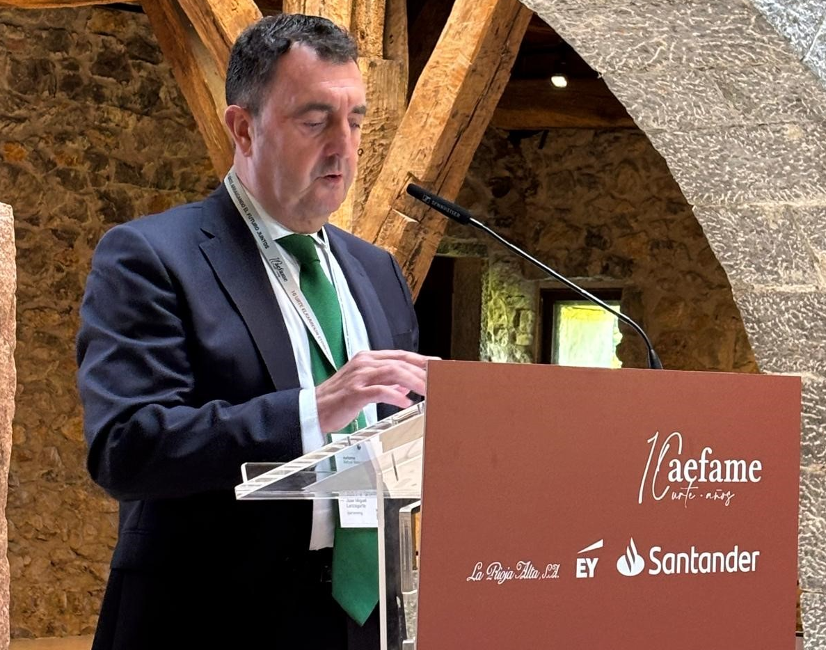 José Miguel Lanzagorta elkarteko presidentea | Argazkia: Aefame José Miguel Lanzagorta elkarteko presidentea | Argazkia: Aefame