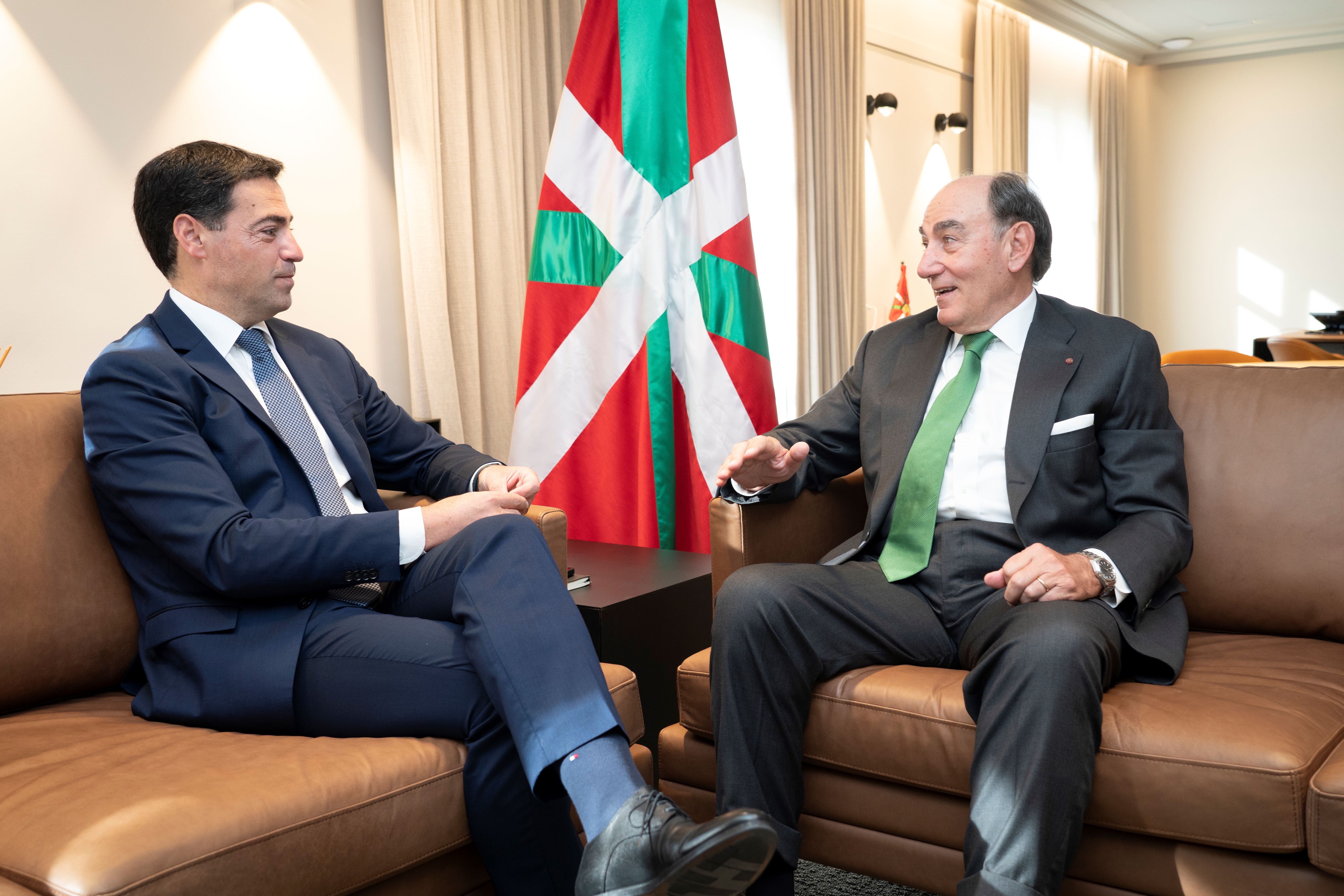 Aste honetan bilera egin dute Pradalesek eta Ignacio Galanek | Argazkia: Ibedrola