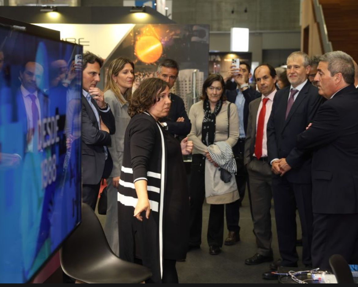 Inaugurazio ekitaldian izan da Andoitz Korta Industria Sustatzeko sailburuordea | Argazkia: Irekia