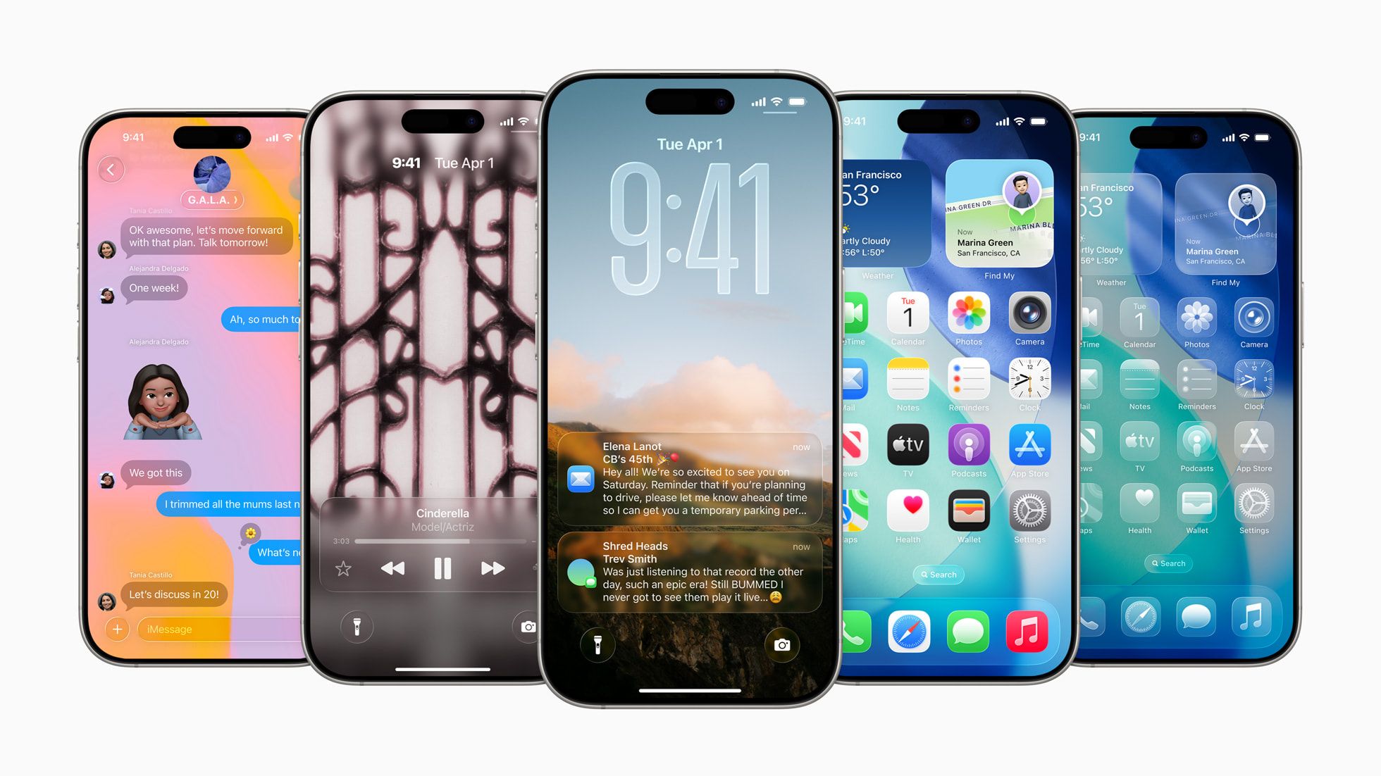 Applen iOS 26 | Argazkia: Apple