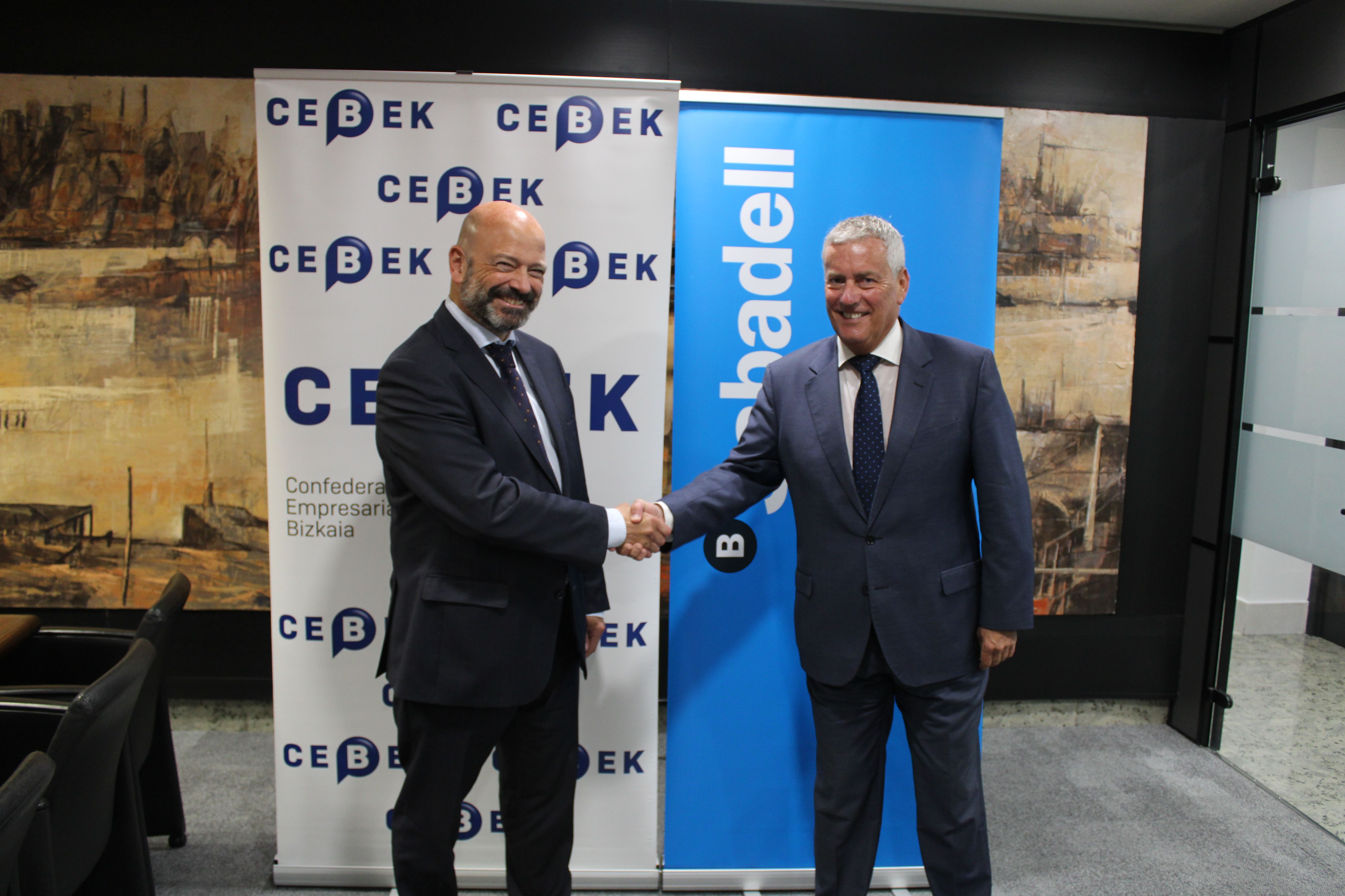 Guillermo Buces (Cebek) eta Ignacio Navarro (Sabadell) | Argazkia: Cebek