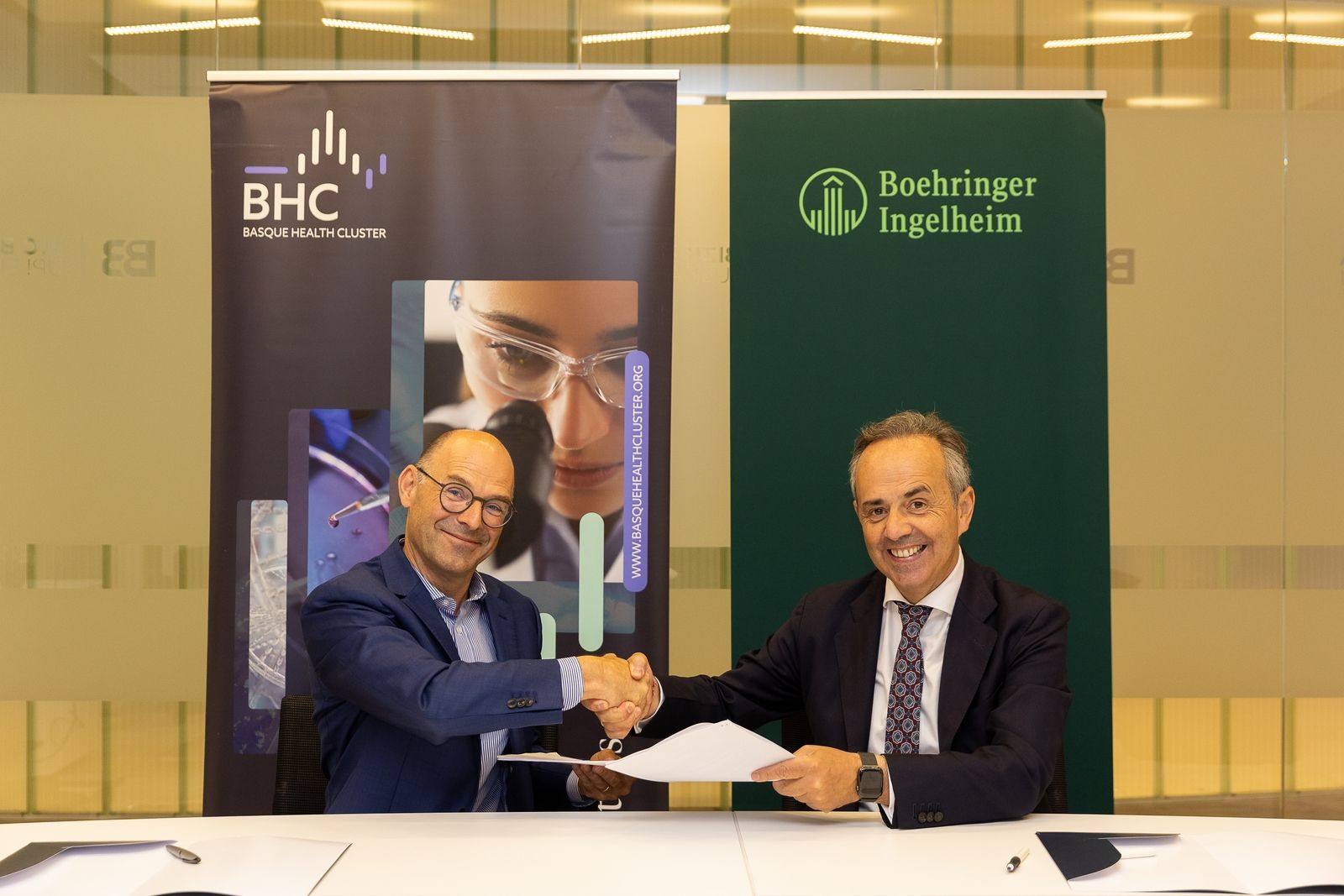 Konpainiak iaz 105 milioi euro baino gehiago inbertitu zituen I+Gn | Argazkia: Basque Health Cluster