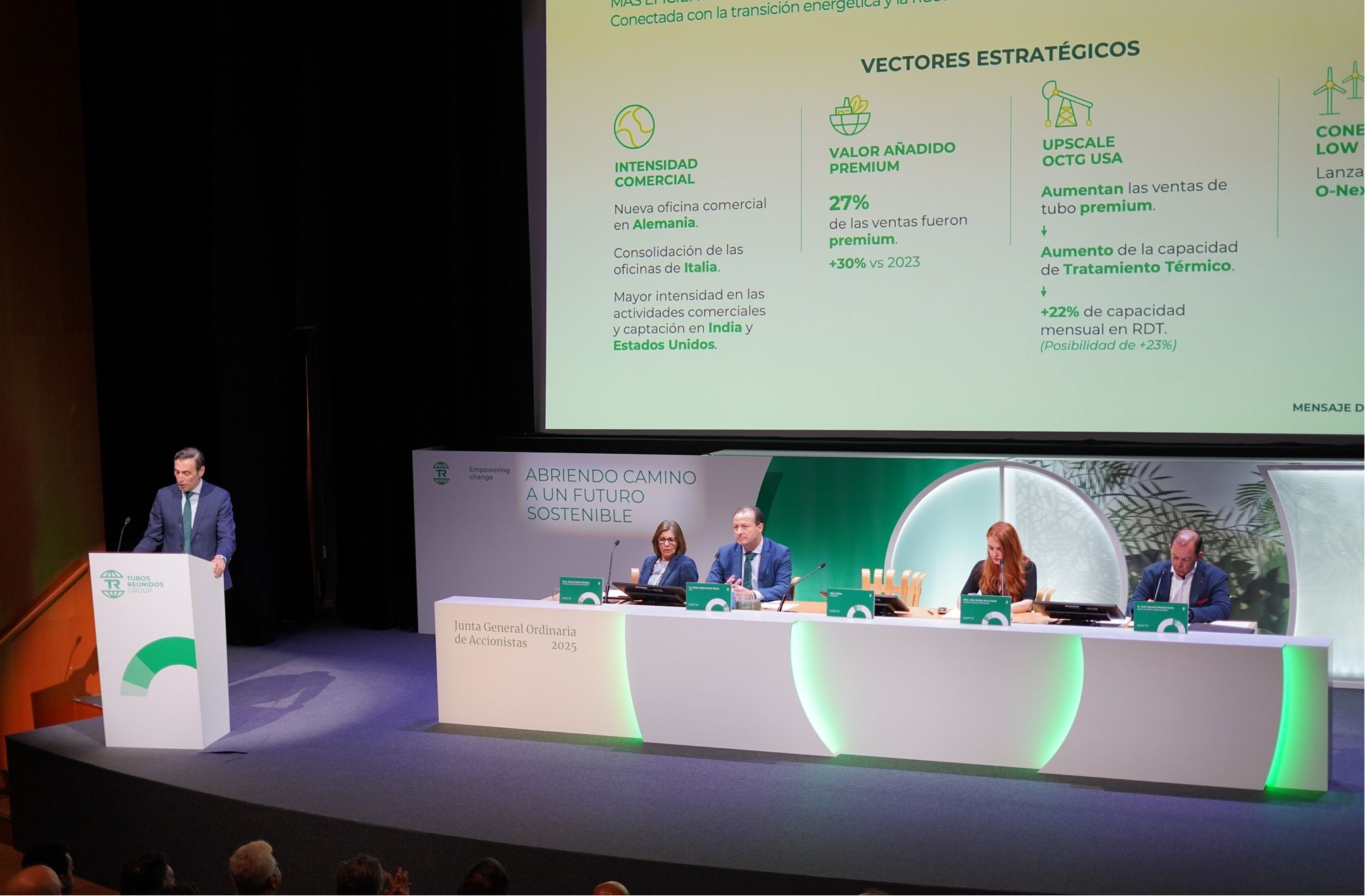 Tubos Reunidosen 2025eko akziodunen batzarra | Argazkia: Tubos Reunidos