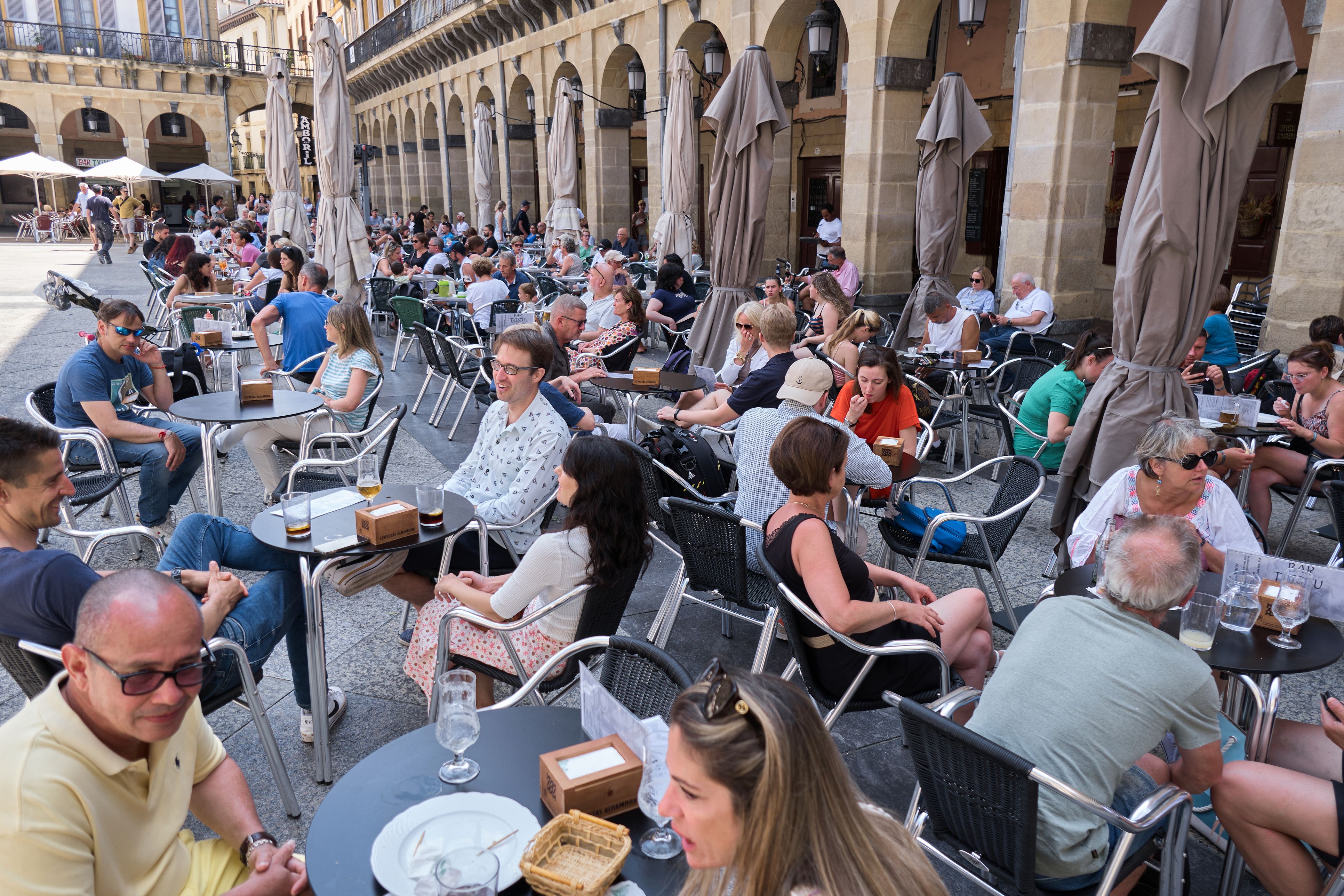 Donostiako terraza bat | iStock