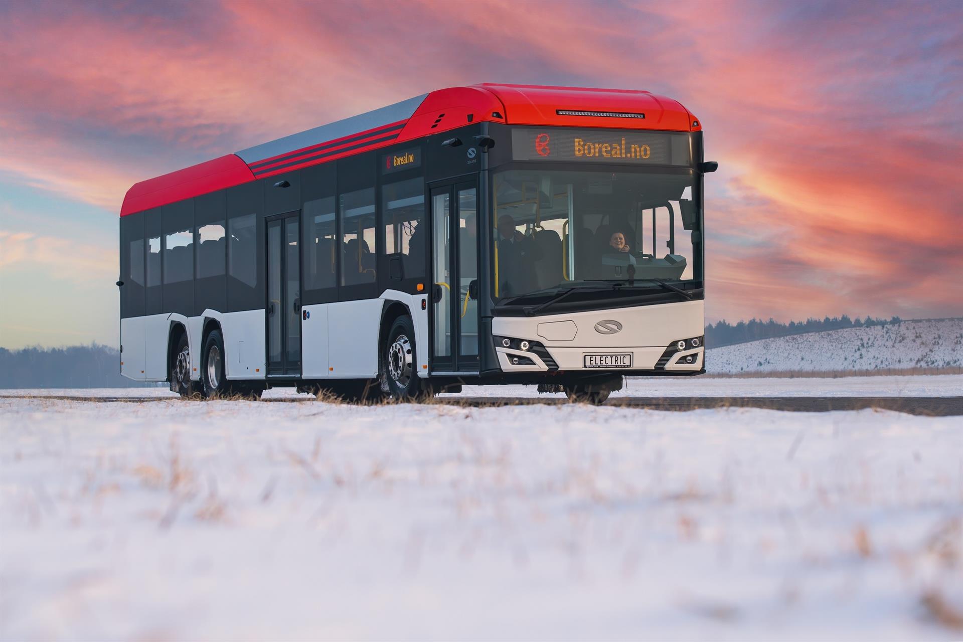Solarisek ekoitzitako autobus elektriko bat | Argazkia: CAF-Solaris