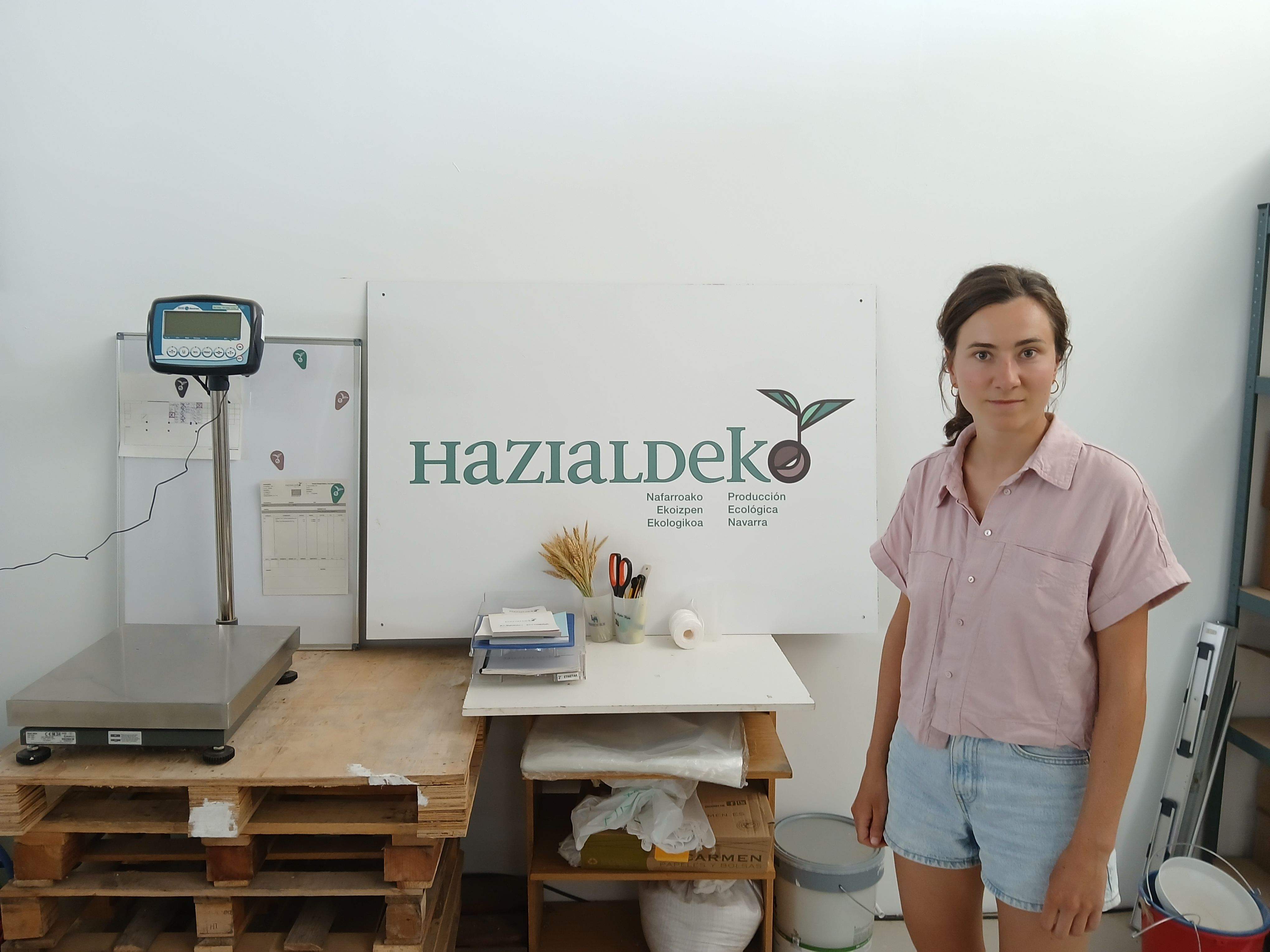 Lorea Lizarreta Hazialdeko langilea da | Argazkia: utzita