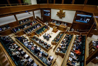 Proposamenaren aldeko 145.142 sinadura lortu zituzten pentsiodunek | Argazkia: Europa Press
